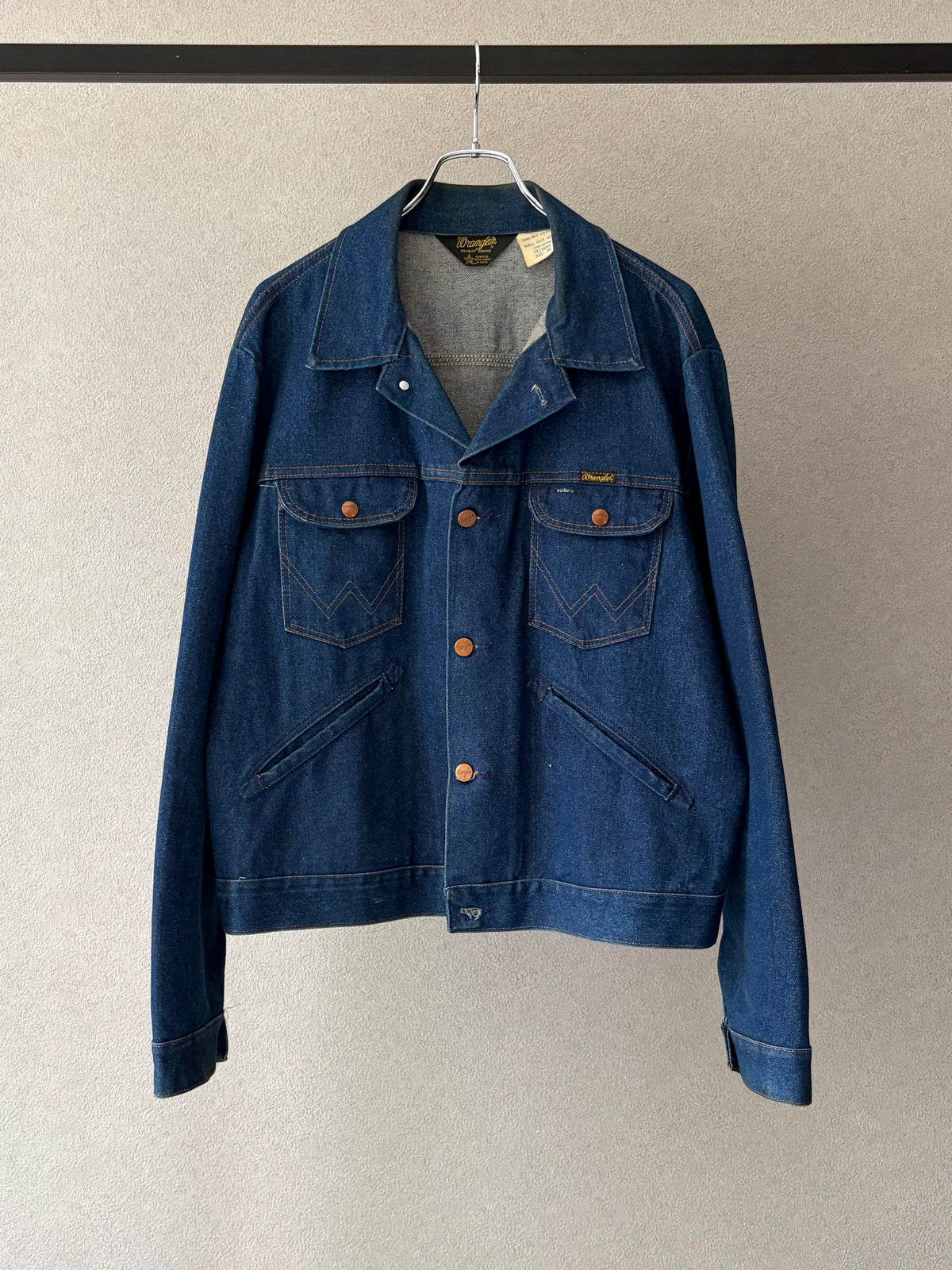 80's Wrangler 74126NV denim jacket “Made in USA”