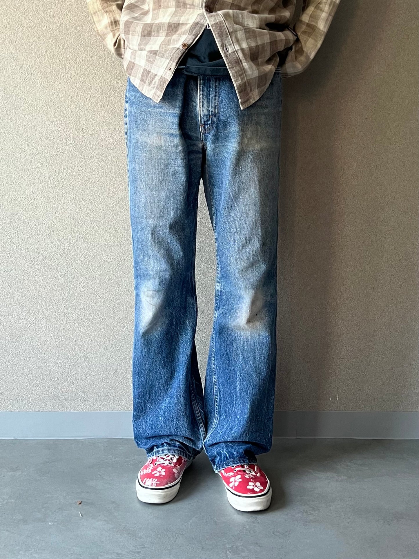 80's Levi's 517 denim pants "Made in USA"