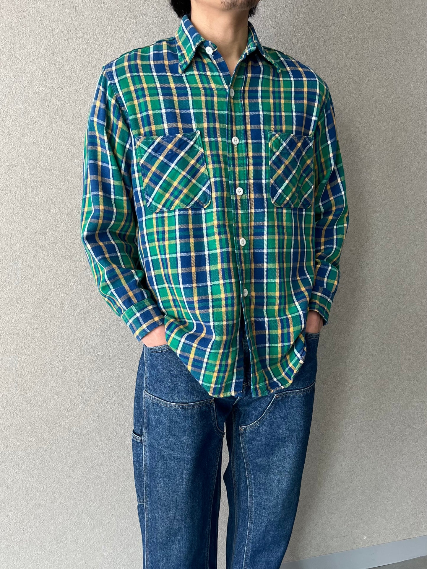 70's BIG MAC flannel shirt