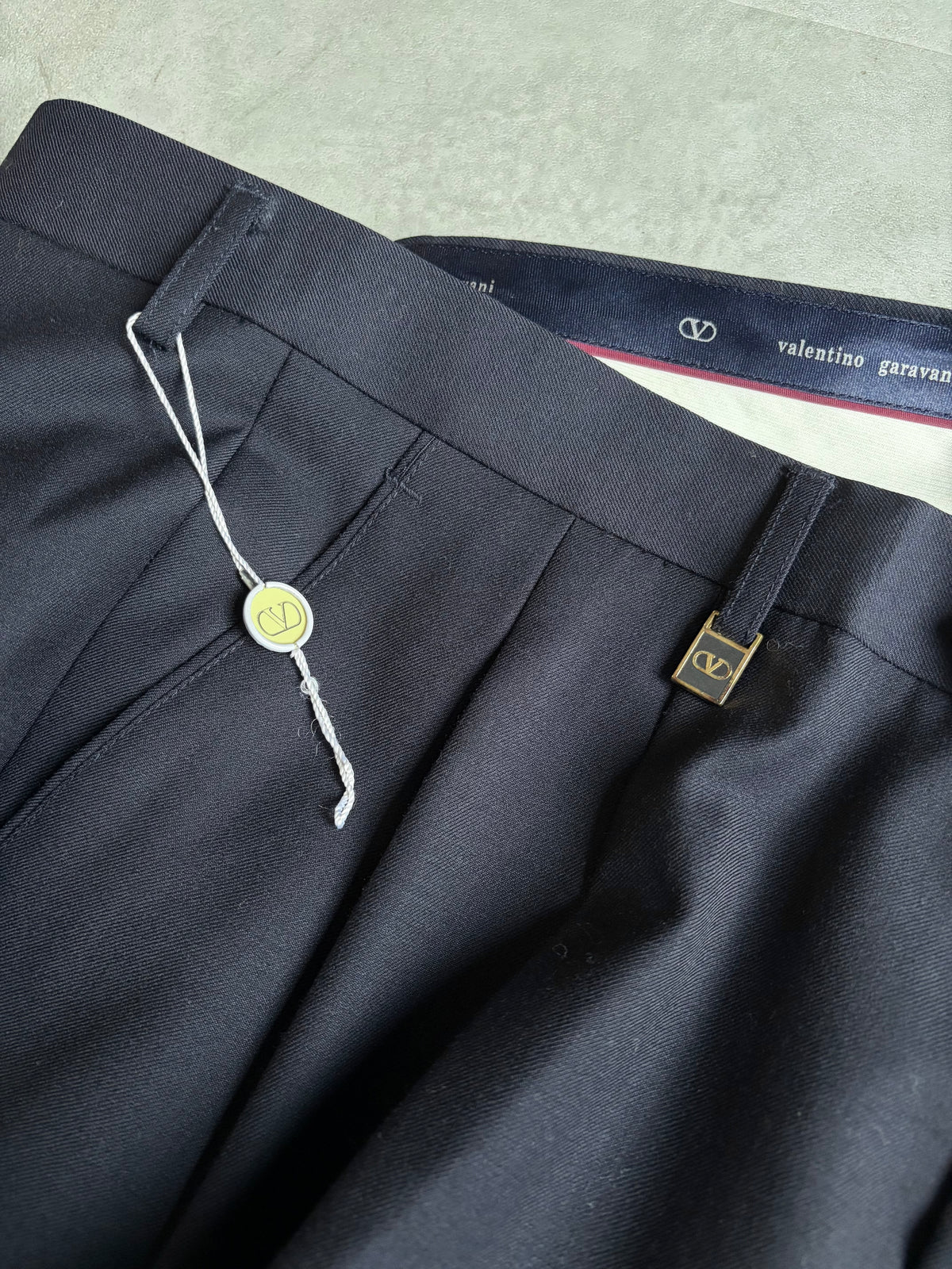 90's VALENTINO wool slacks “DEAD STOCK”