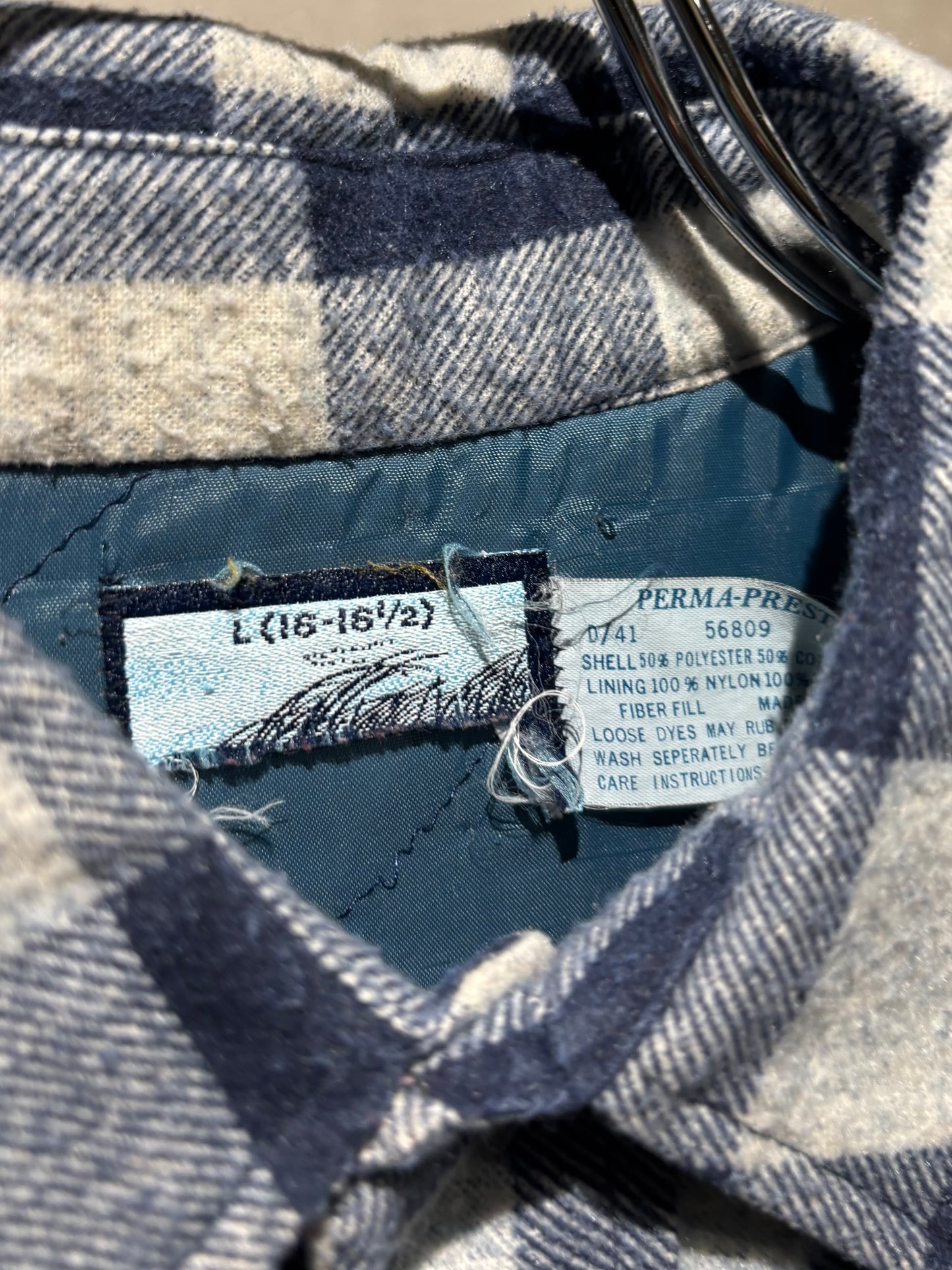 80's Field Master quilting flannel shirt “Made in USA”