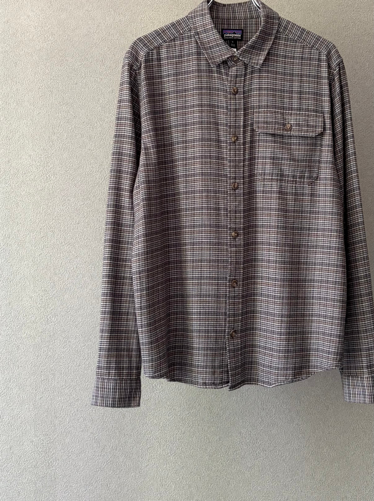 10's patagonia flannel shirt