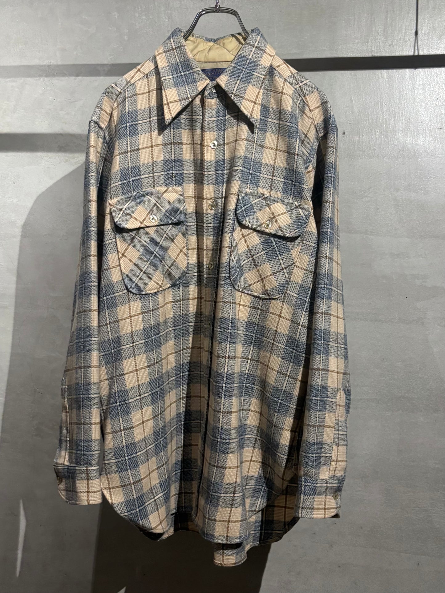 70's Pendleton wool shirt “Made in USA”