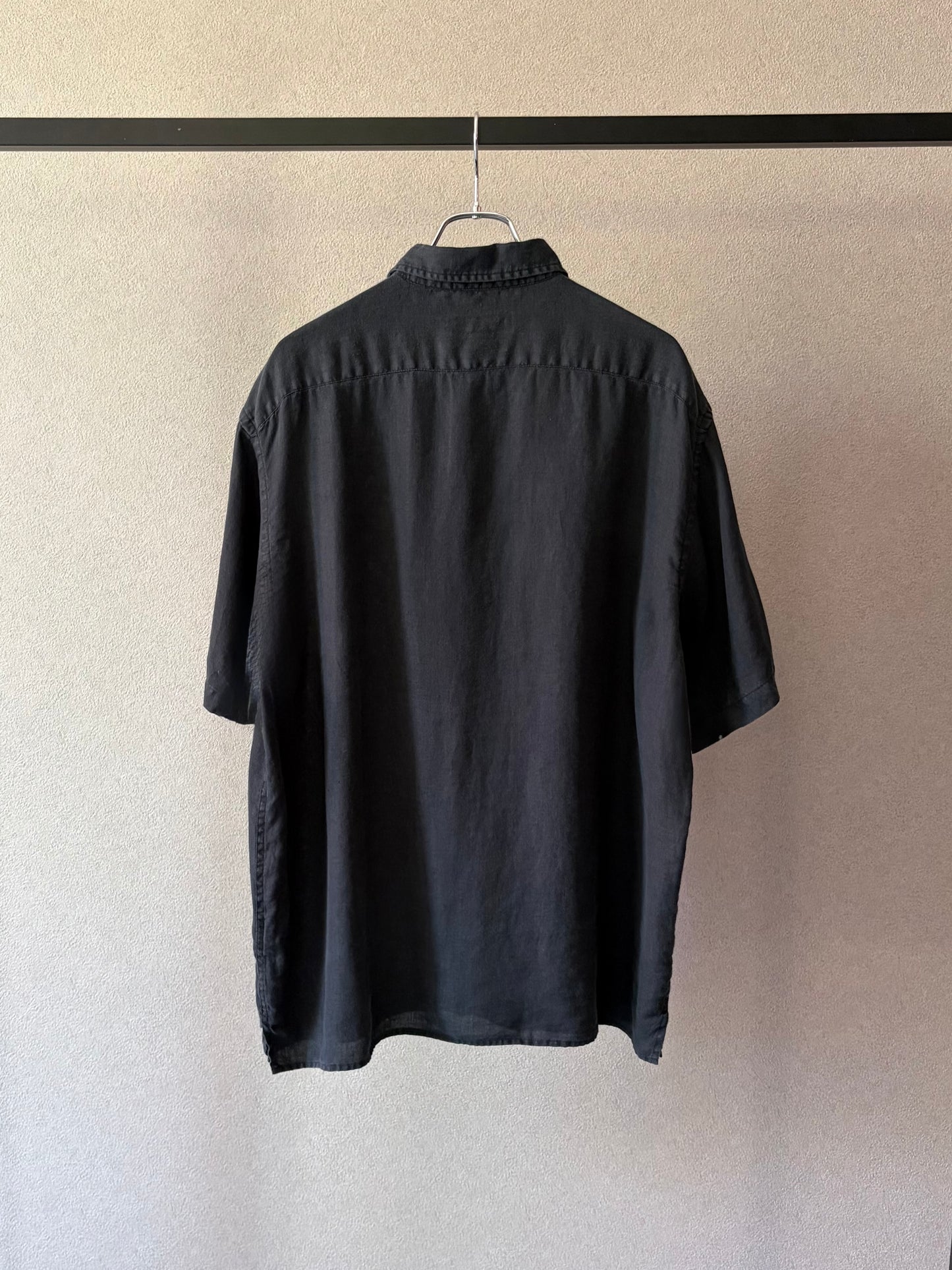 00's Eddie Bauer S/S linen shirt
