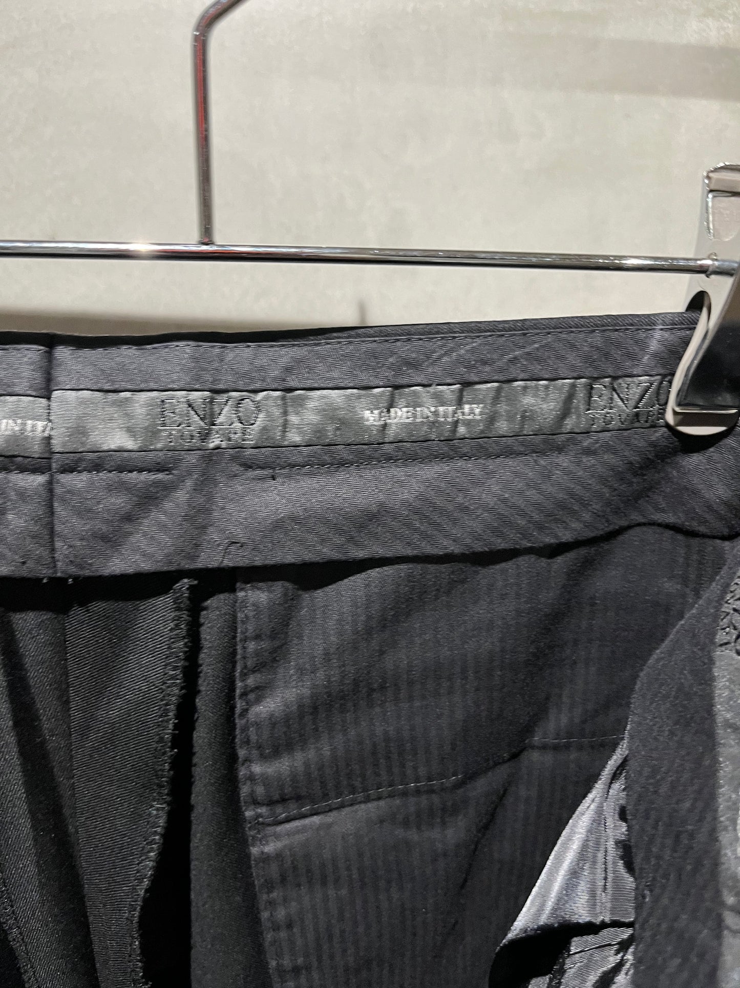90's ENZO TOVARE wool slacks “Made in ITALY”