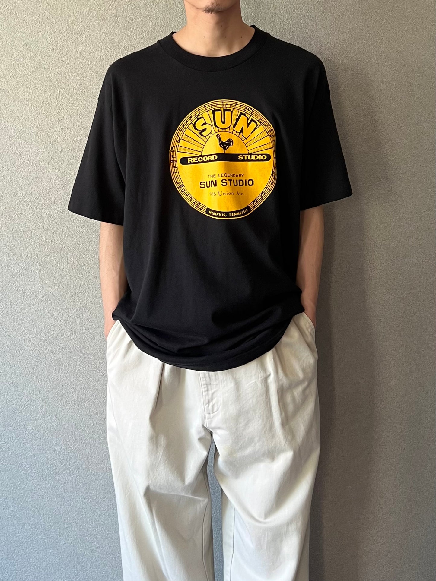 90's SUN RECORD music t-shirt "Made in USA"