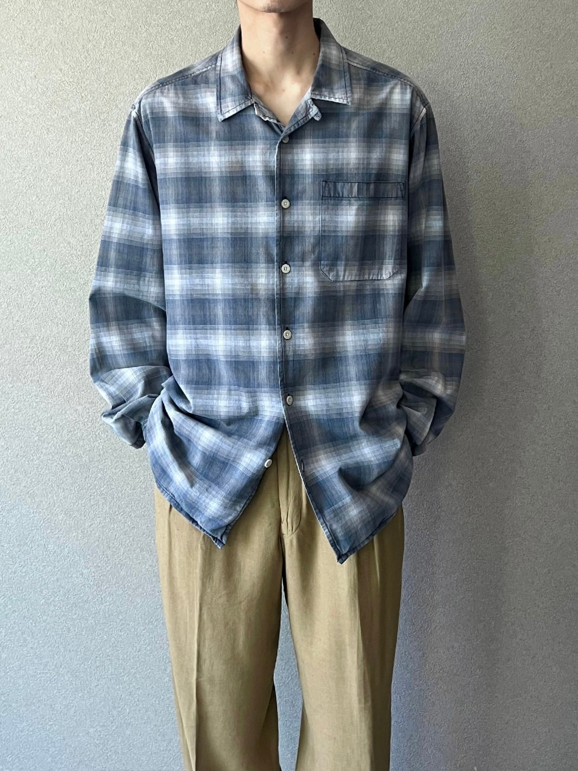 90's Levi's open collor shirt