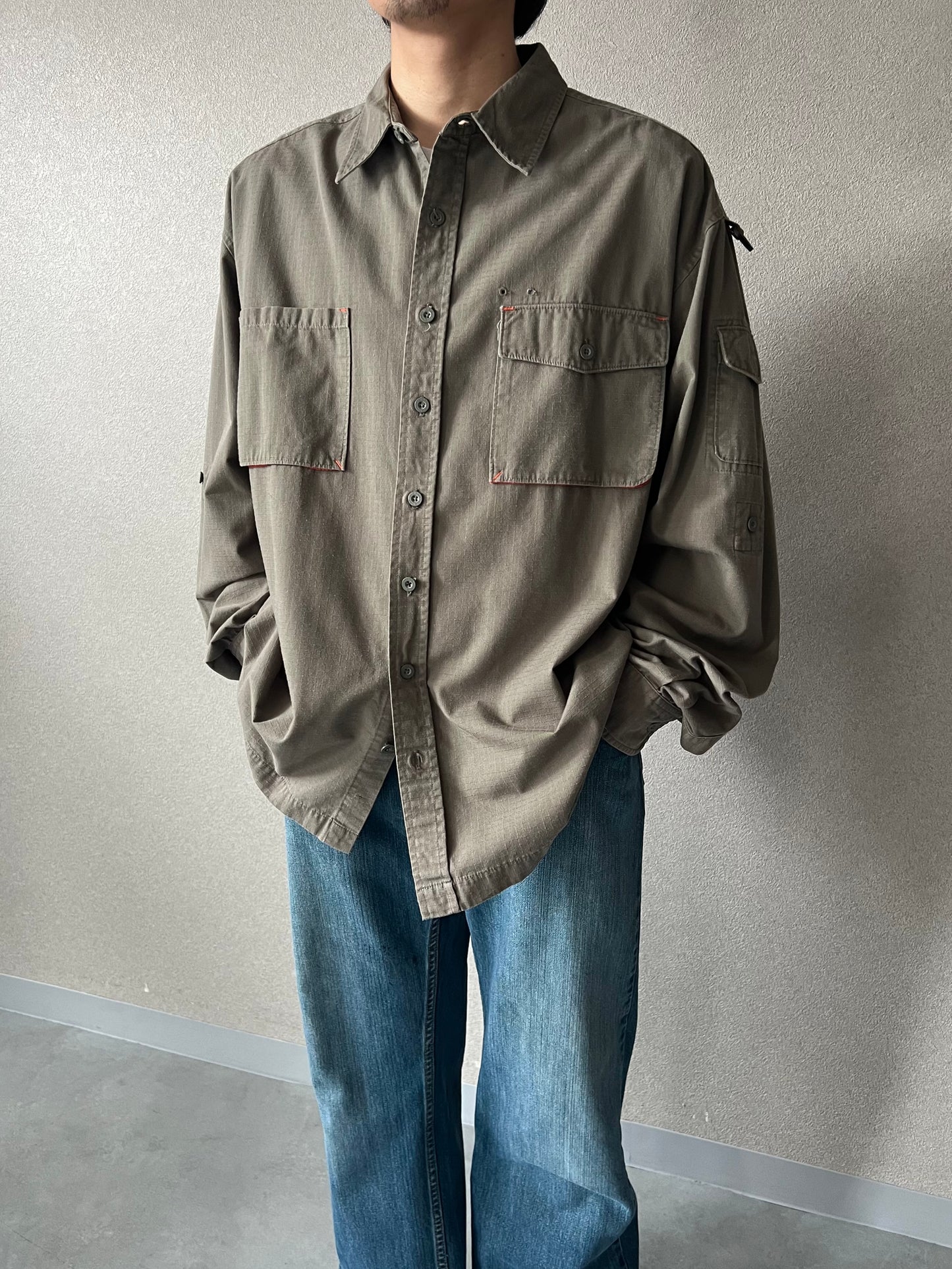 00's OLD NAVY utility shirt