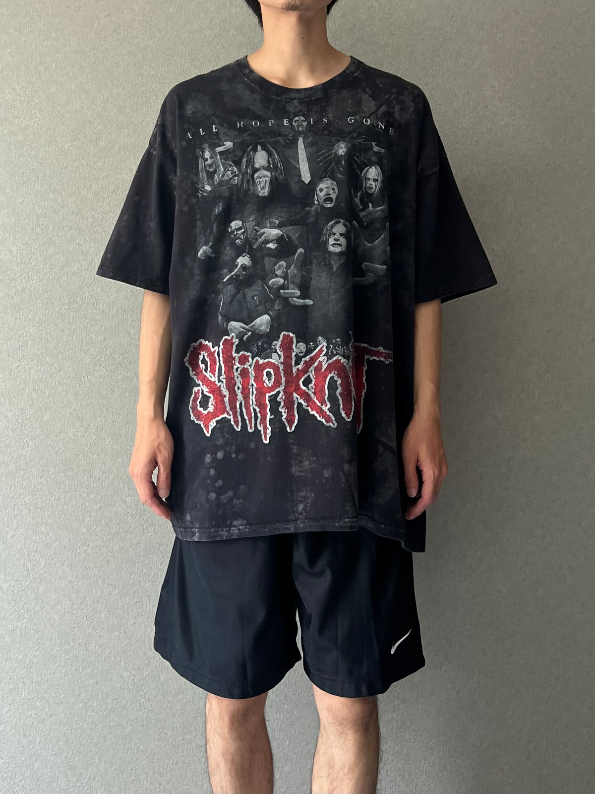10's Slipknot allover print t-shirt
