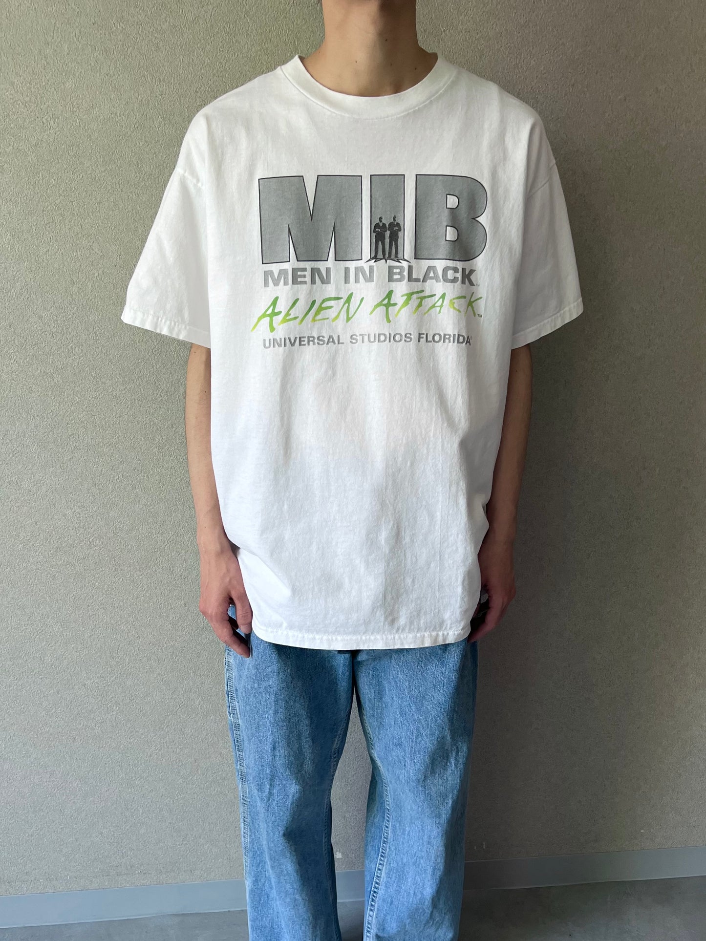 00's MEN IN BLACK movie t-shirt "Made in USA"