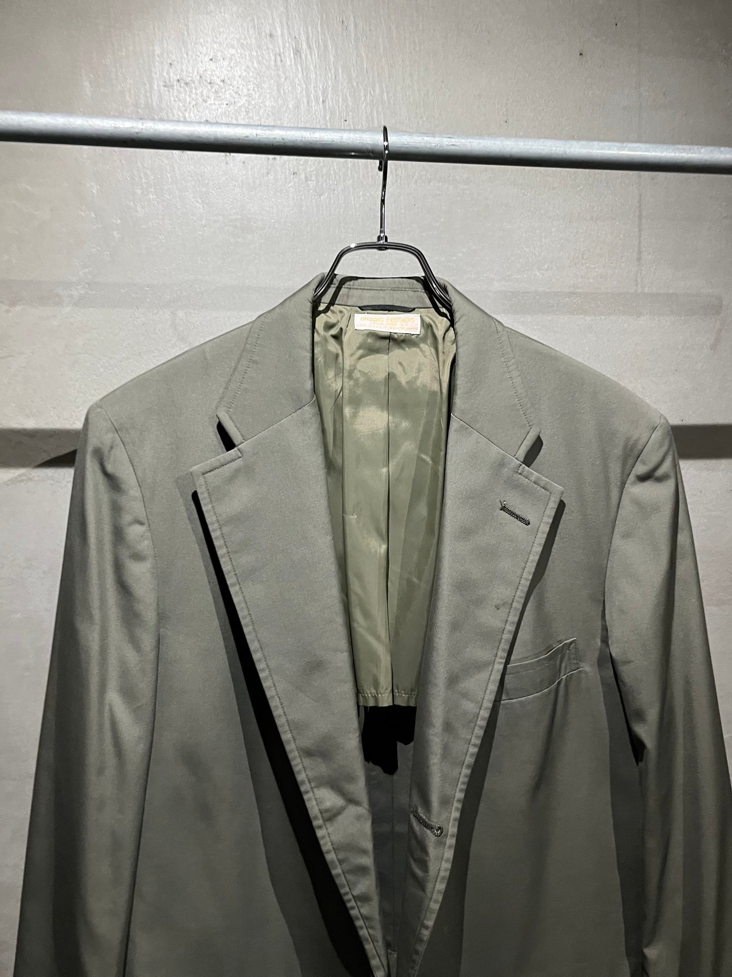70's BROOKS BROTHERS tailored jacket "MADE in USA"