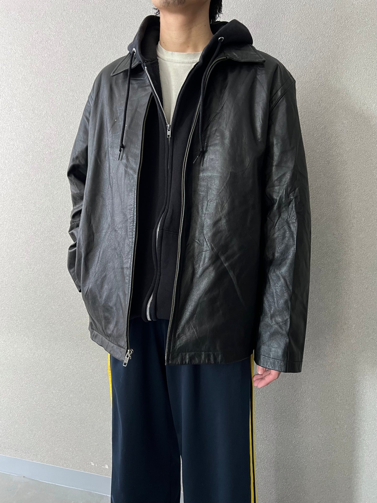 00's GAP leather jacket
