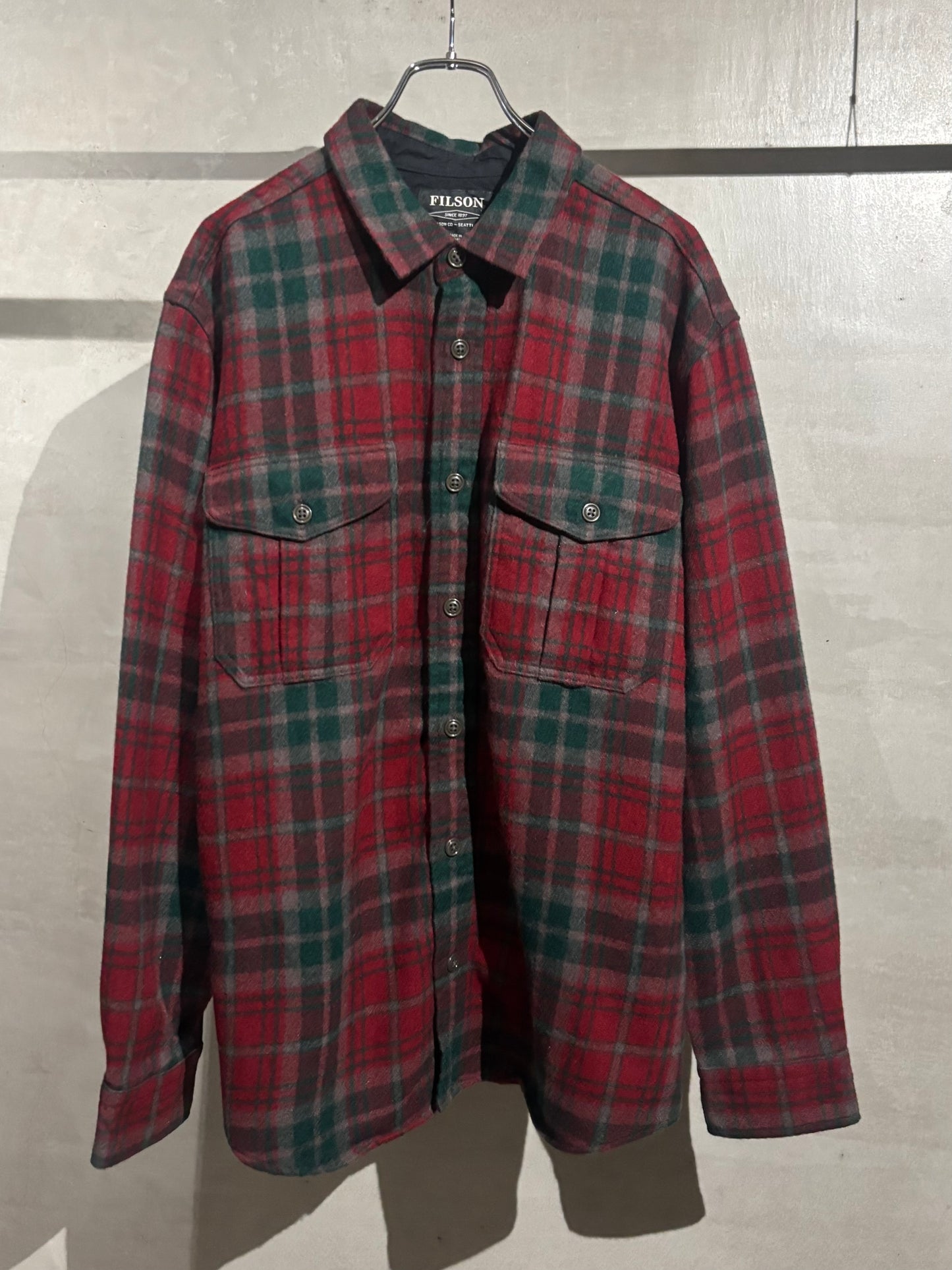 00's FILSON wool shirt