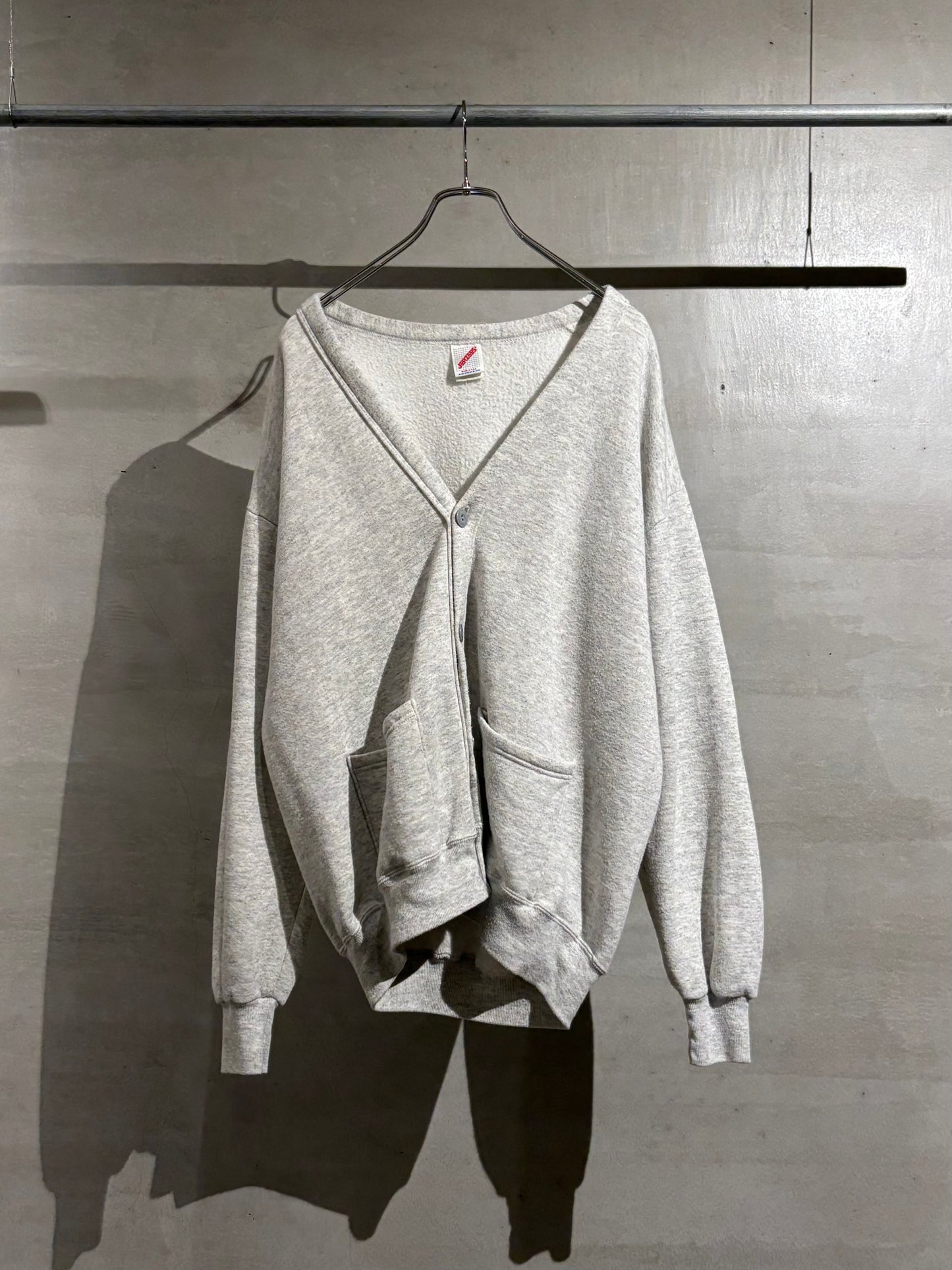90's JERZEES sweat cardigan “Made in USA”