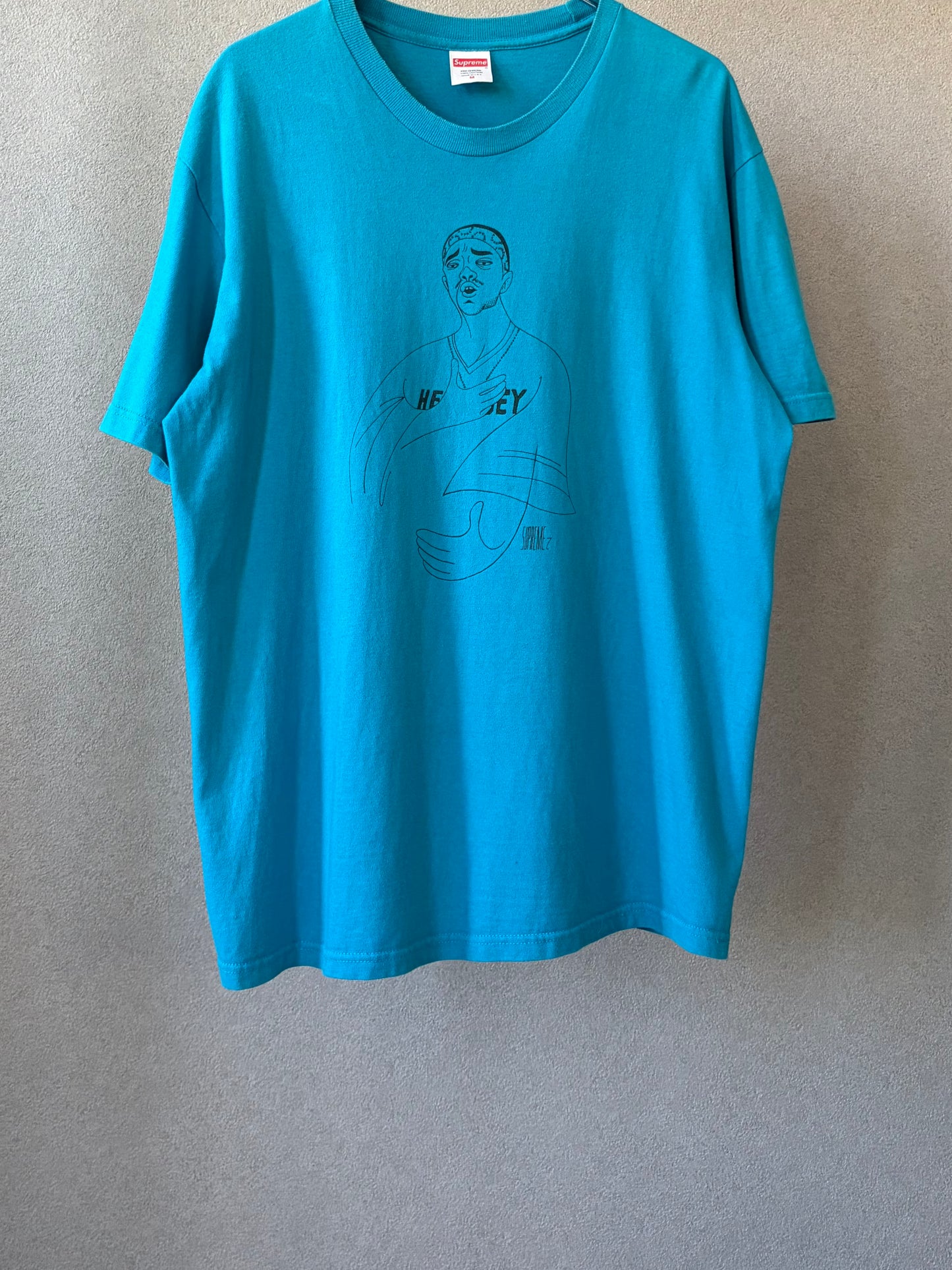 00's Supreme printed t-shirt “Made in USA”