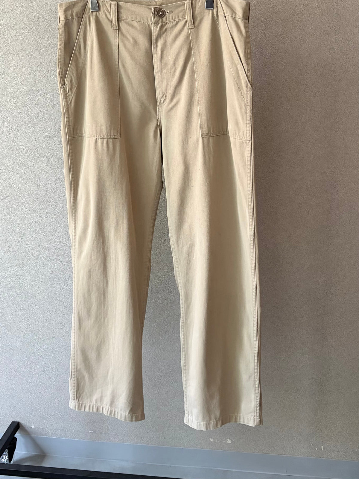 80's BANANA REPUBLIC utility type cotton pants "Made in USA"