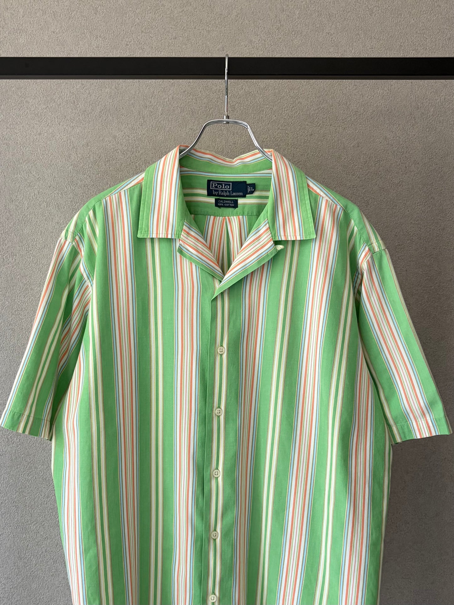 90's Polo Ralph Lauren open collar shirt “CALDWELL”