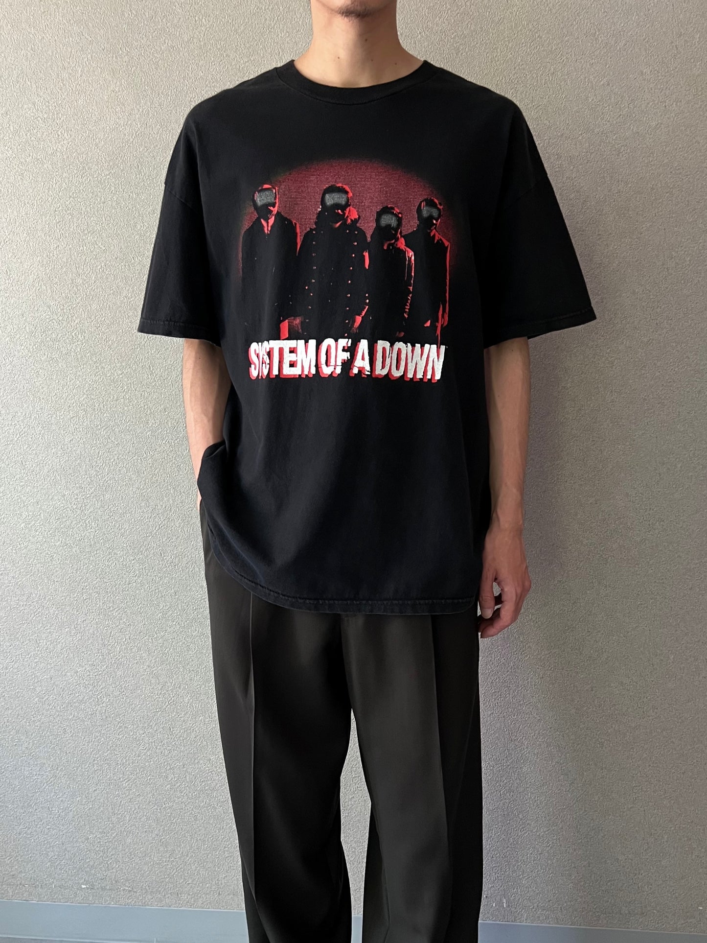 00's SYSTEM OF A DOWN music t-shirt