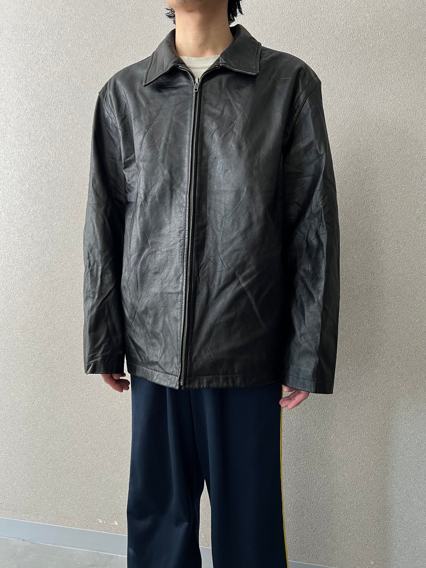00's GAP leather jacket