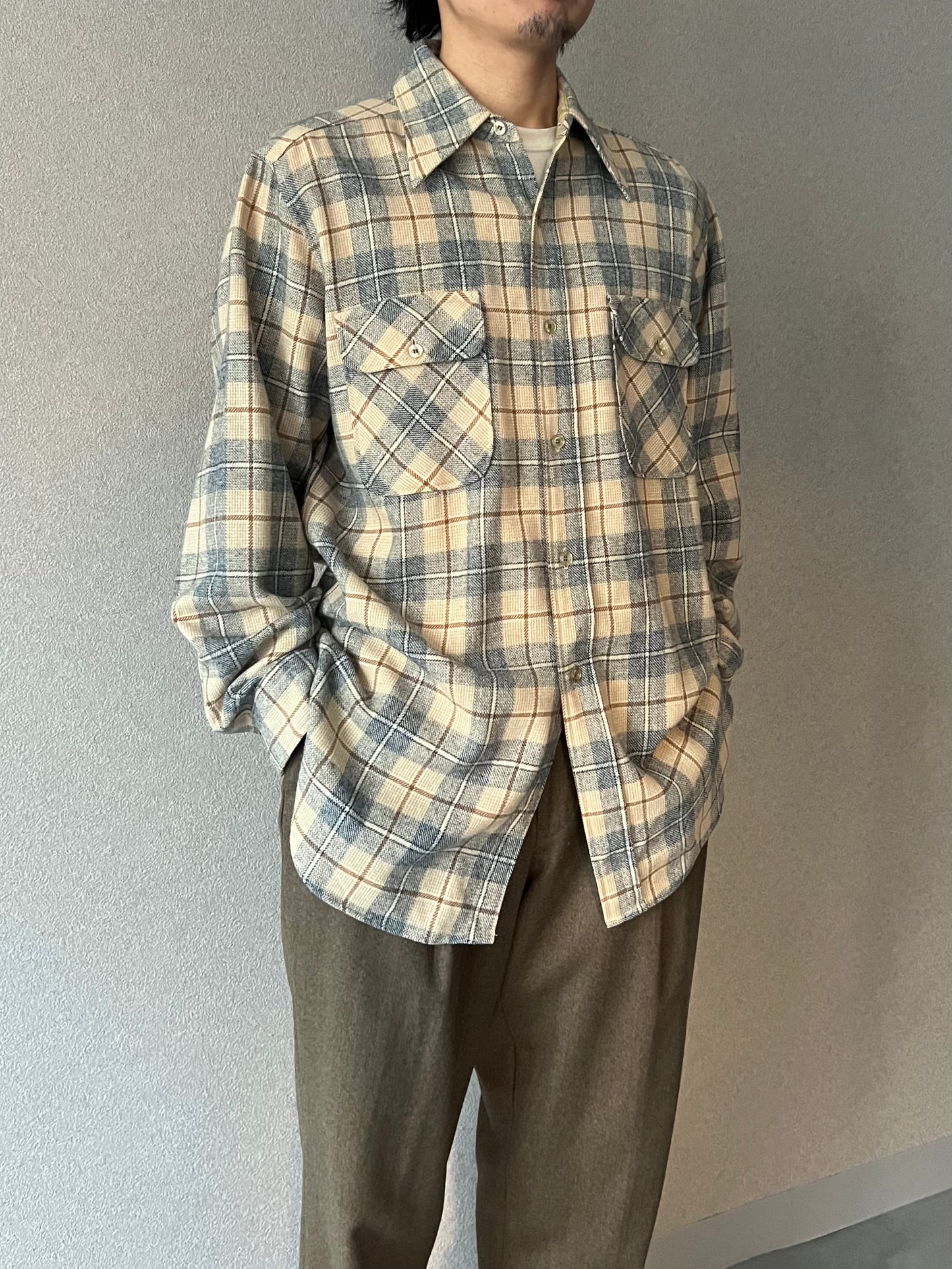 70's Pendleton wool shirt “Made in USA”