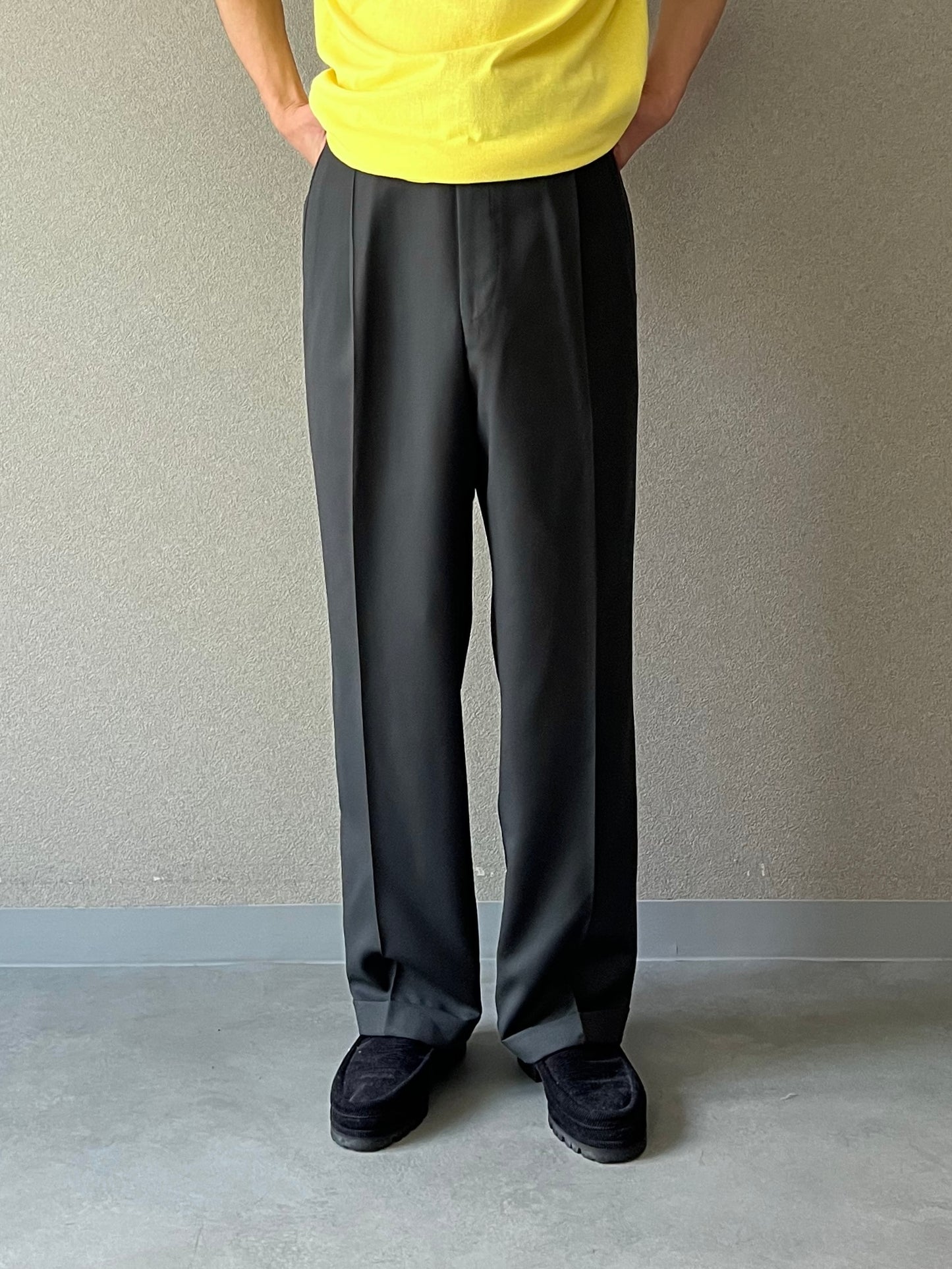 80's〜 Ungarelli wool slacks “Made in ITALY”