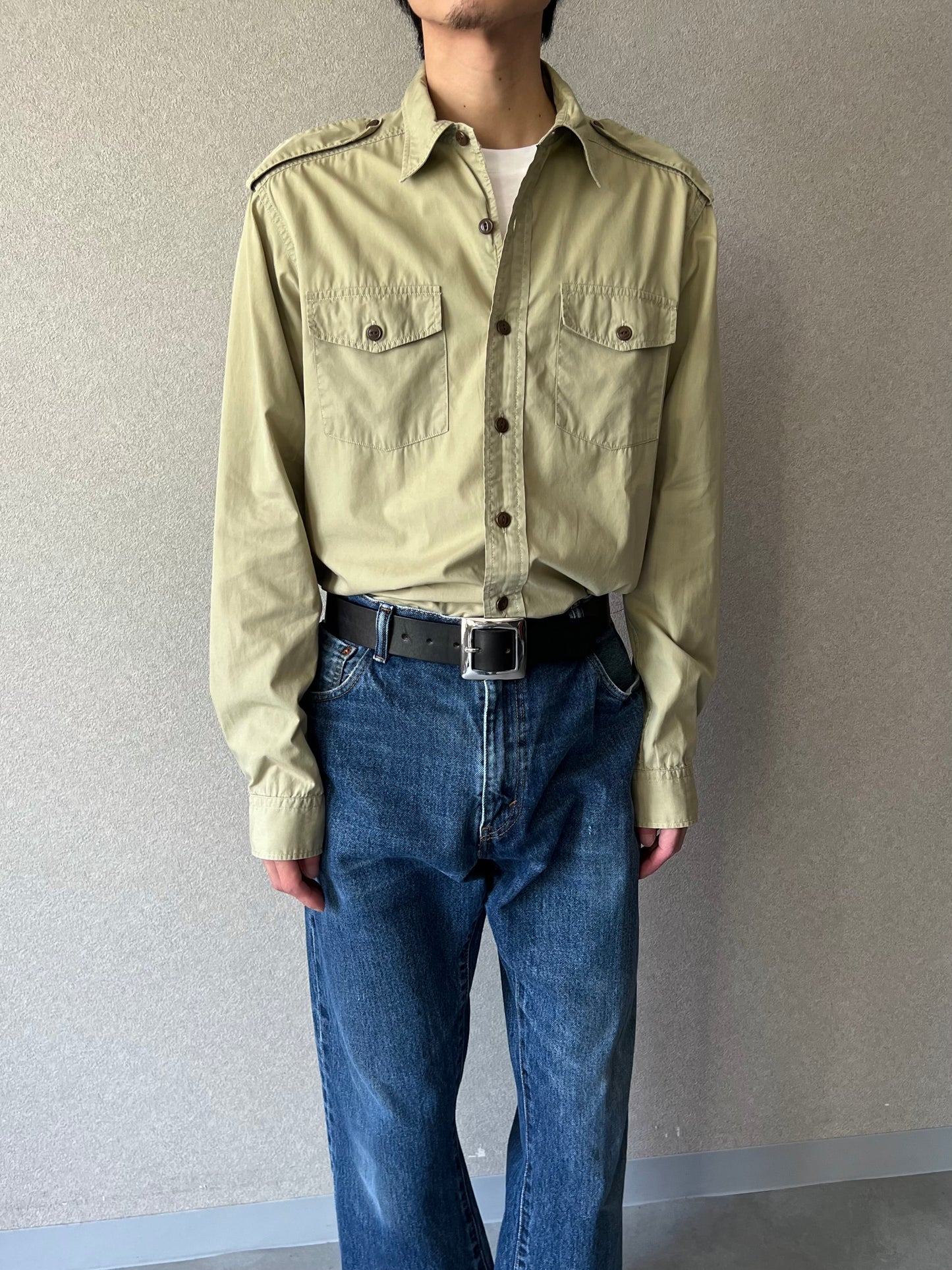 90's Polo Ralph Lauren safari shirt