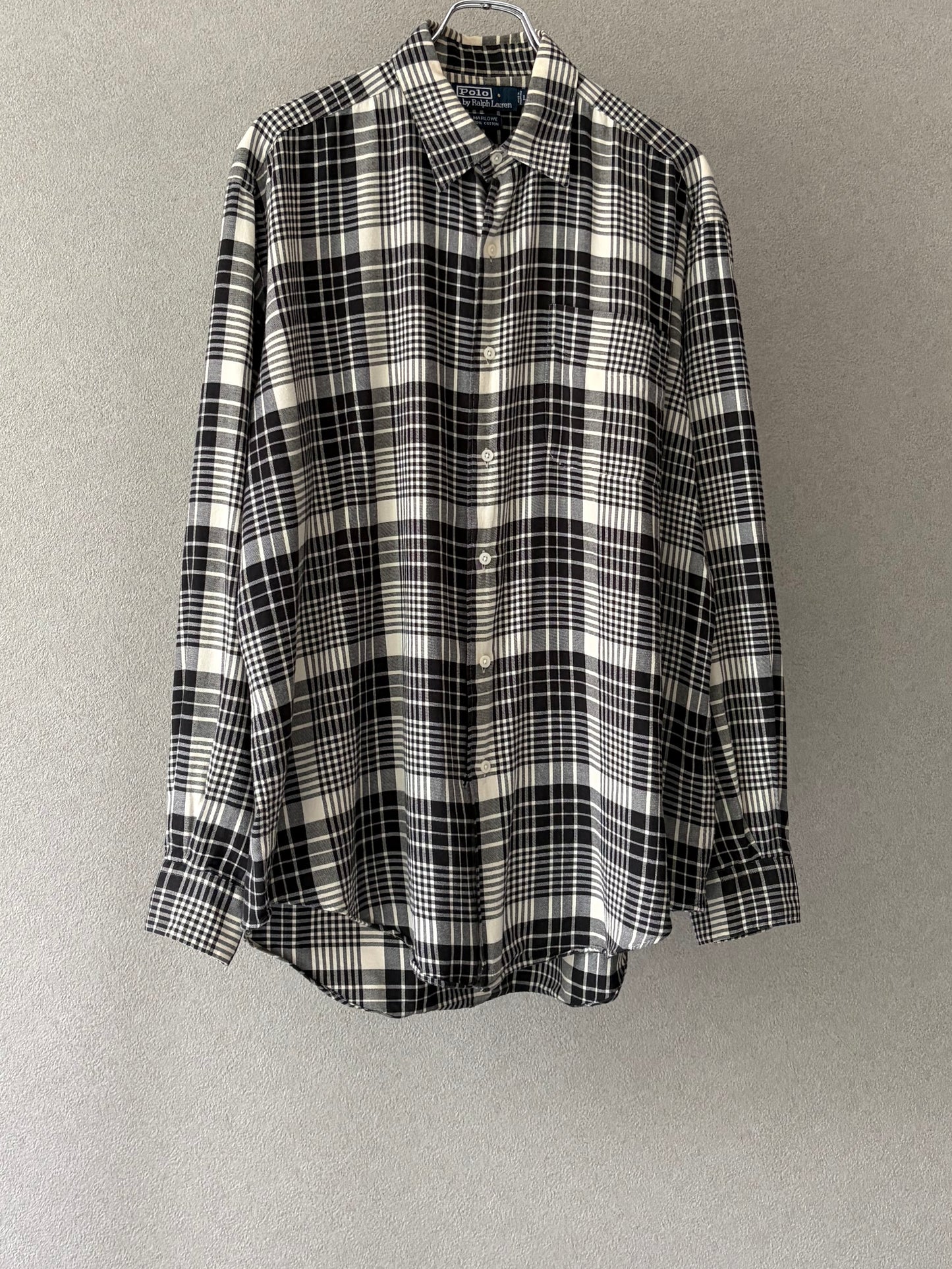 90's Polo Ralph Lauren flannel shirt “MARLOWE”
