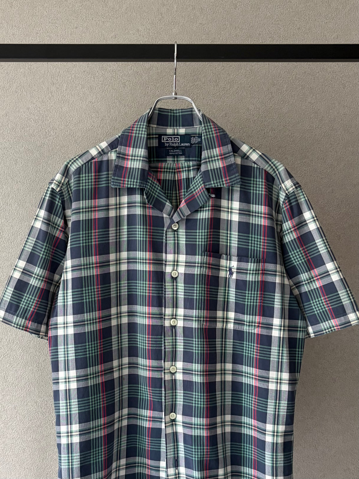 90's Polo Ralph Lauren open collar shirt “CALDWELL”