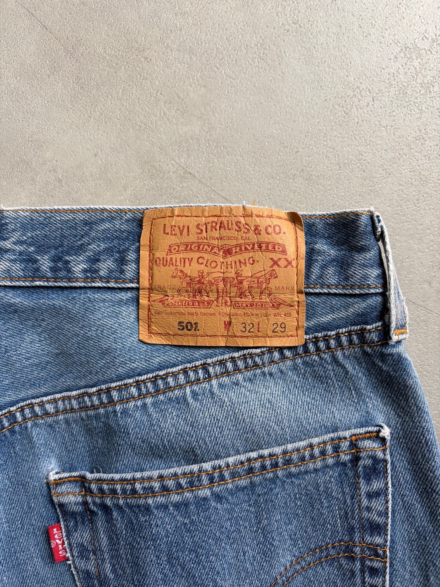 90's Levi's 501 denim pants “Made in USA”