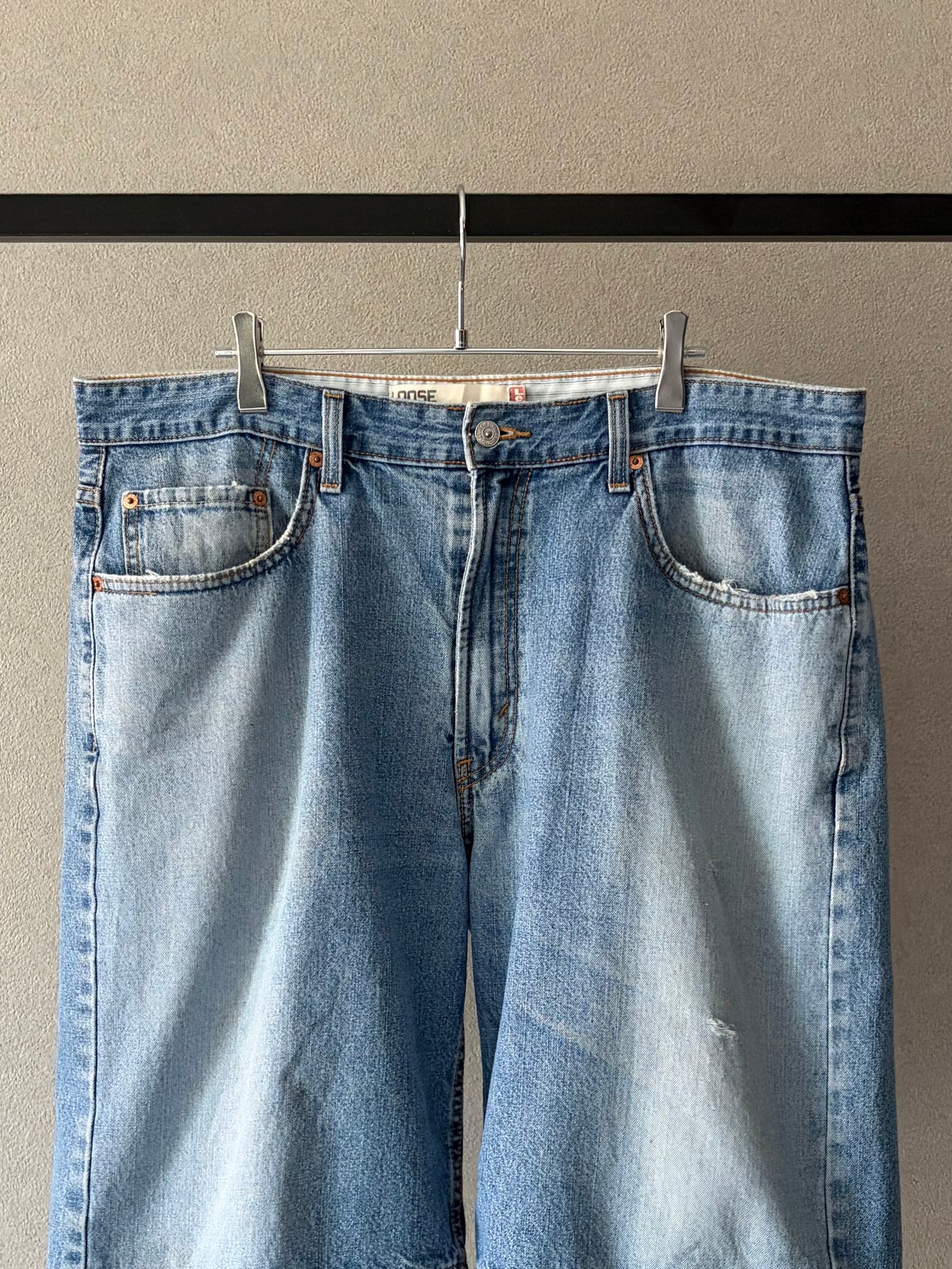 00's Levi's 569 denim shorts
