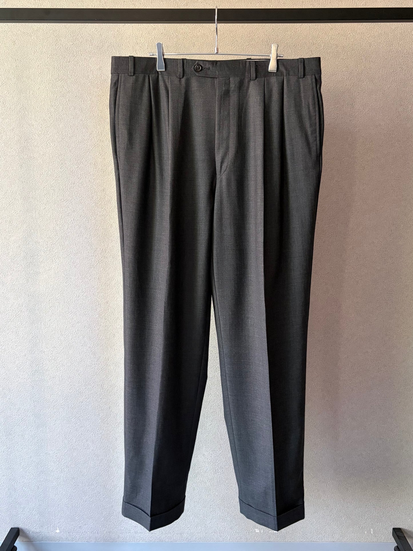 90's LAUREN RALPH LAUREN wool × cashmere slacks “Made in CANADA”