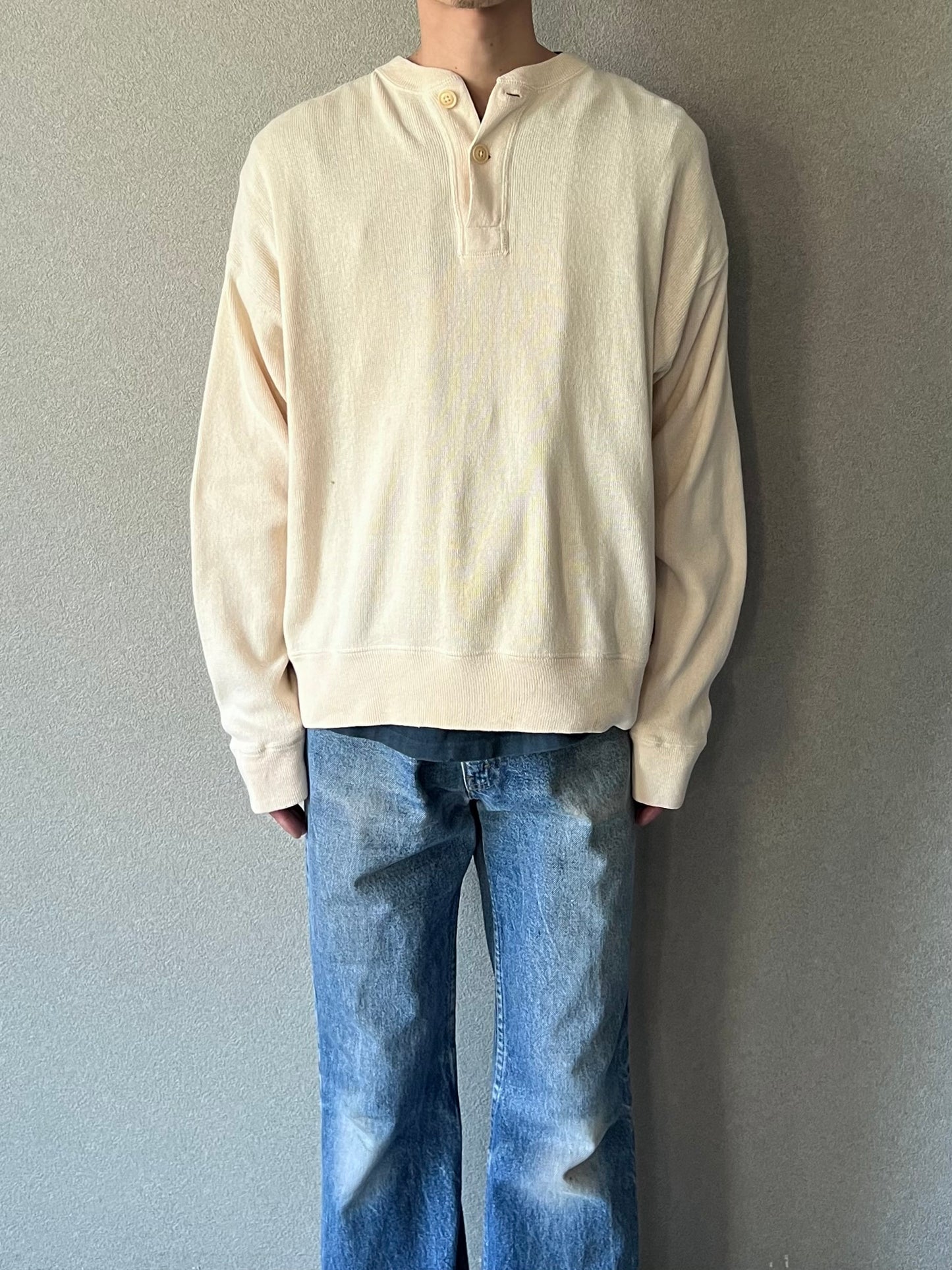 80's Polo Ralph Lauren henley neck sweater