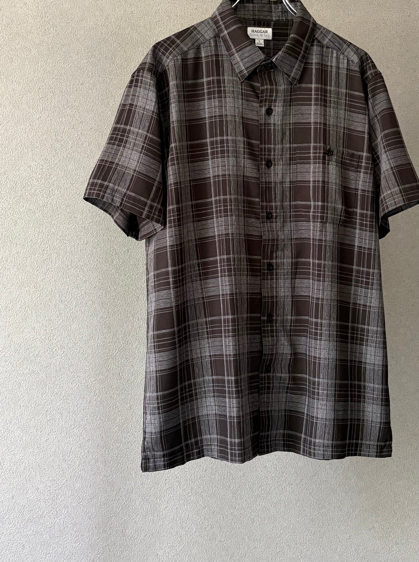 00's haggar S/S shirt