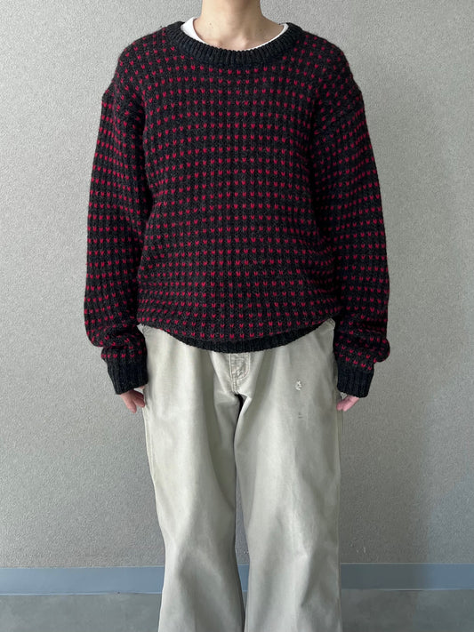 80's WOOLRICH wool knit sweater