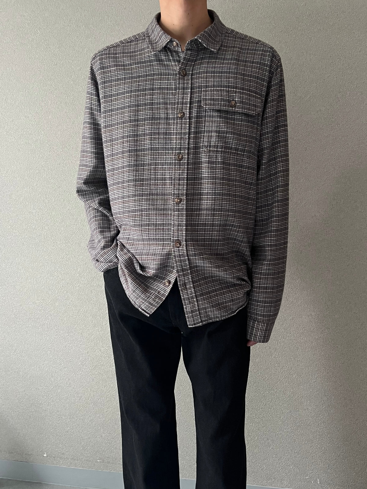 10's patagonia flannel shirt