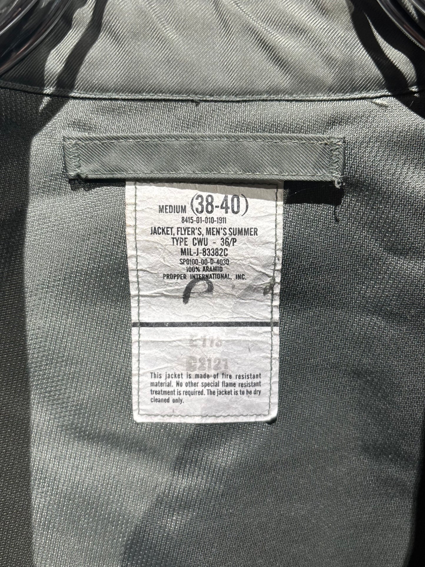 00's US.AIR FORCE CWU-36P flight jacket