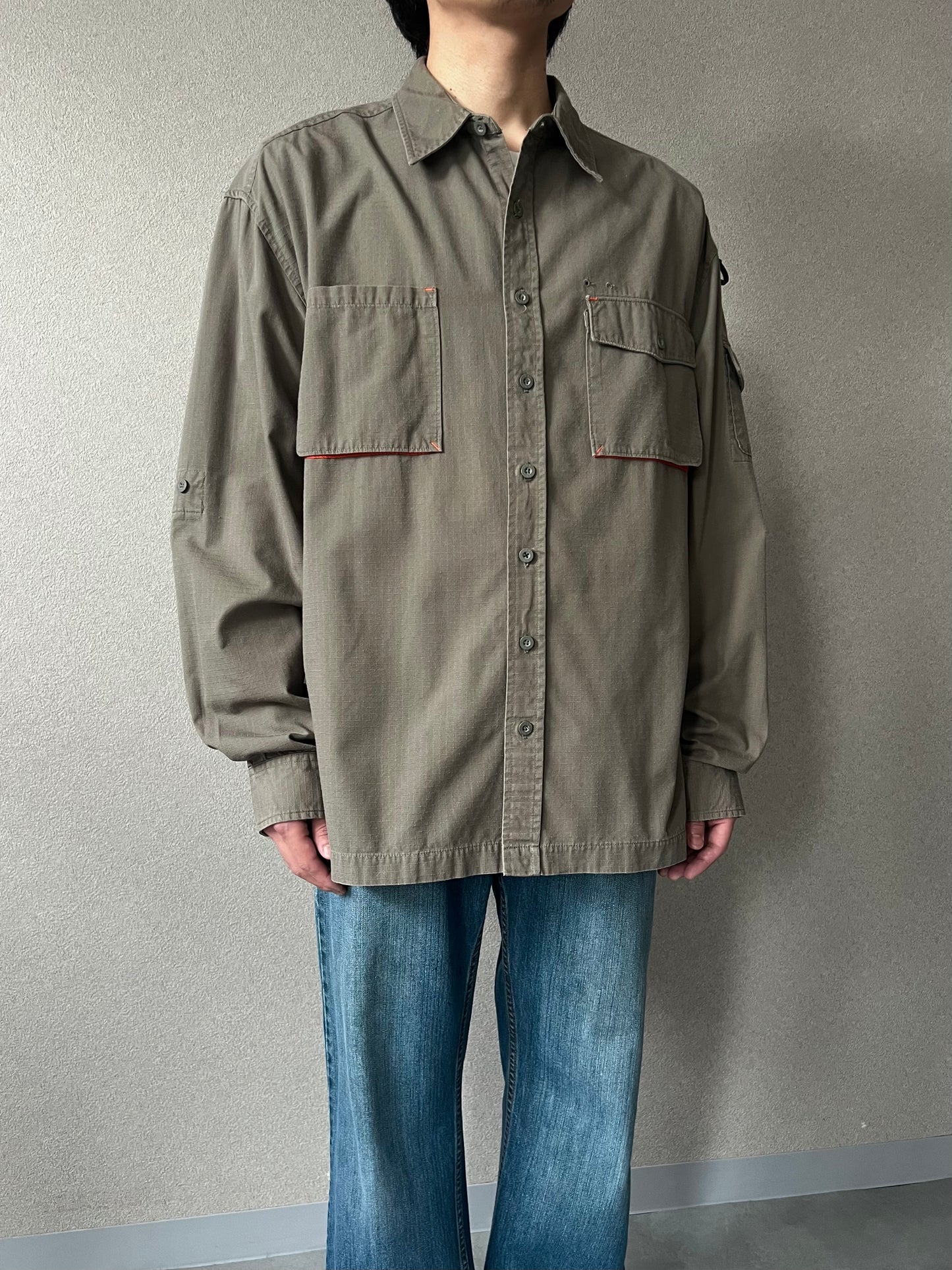 00's OLD NAVY utility shirt
