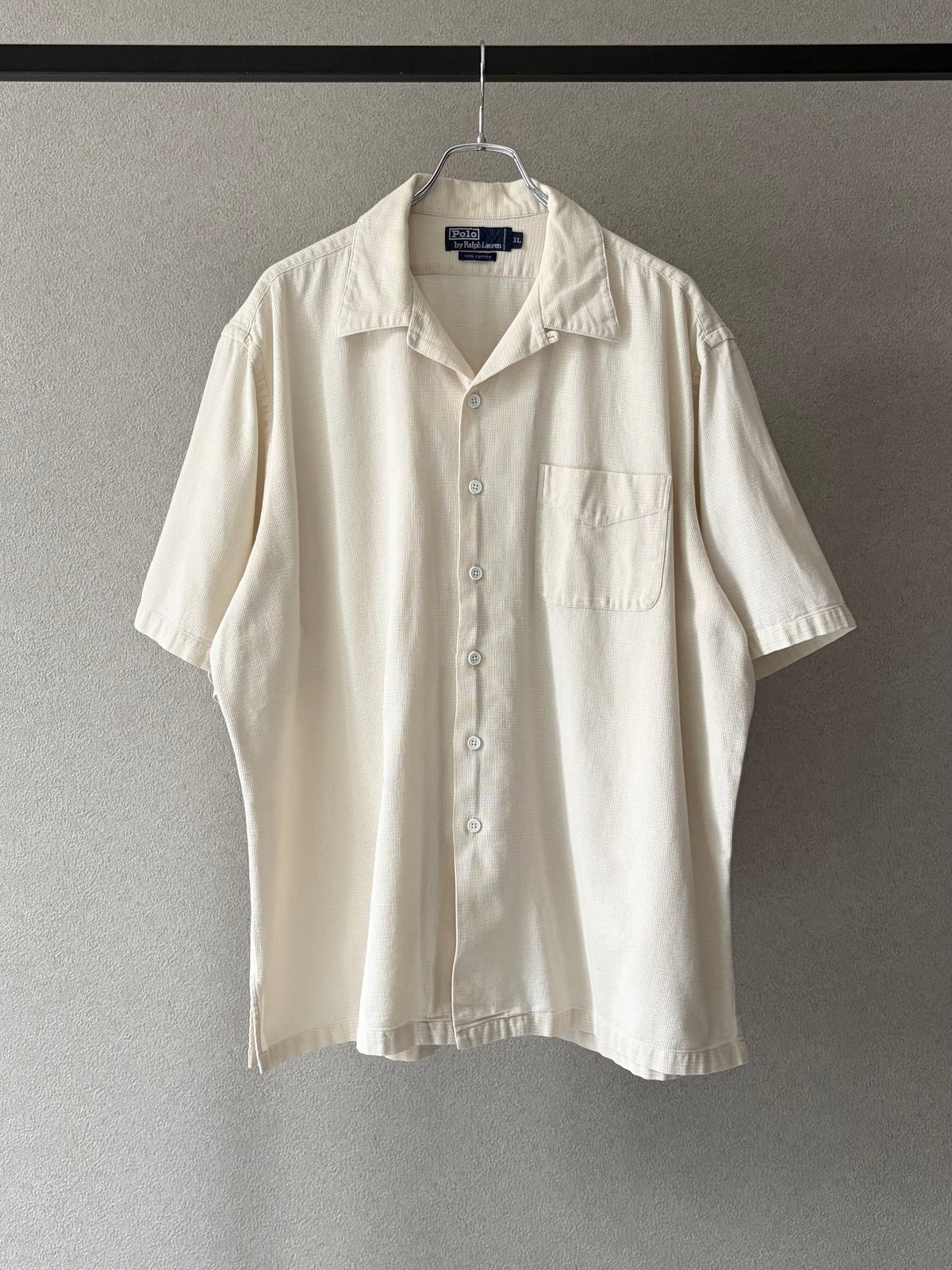 80's〜 Polo Ralph Lauren open collar shirt
