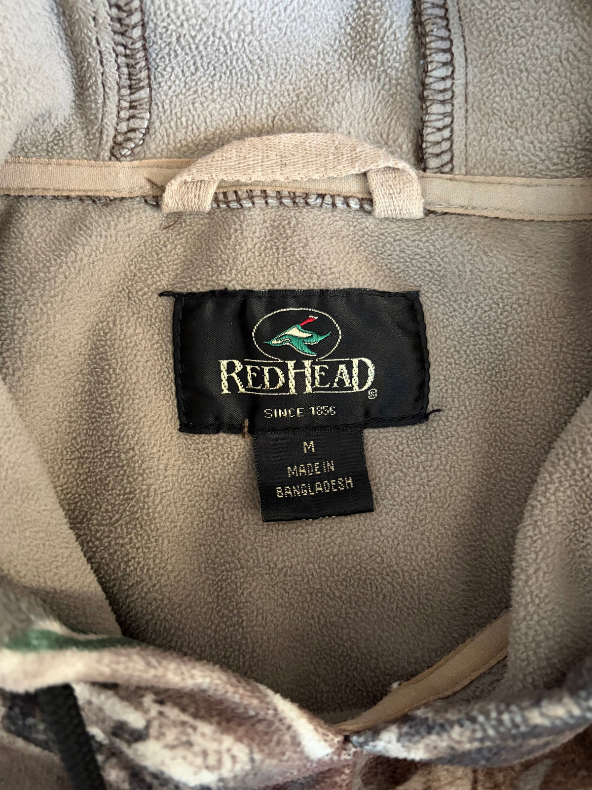 90's RED HEAD realtree fleece hoodie