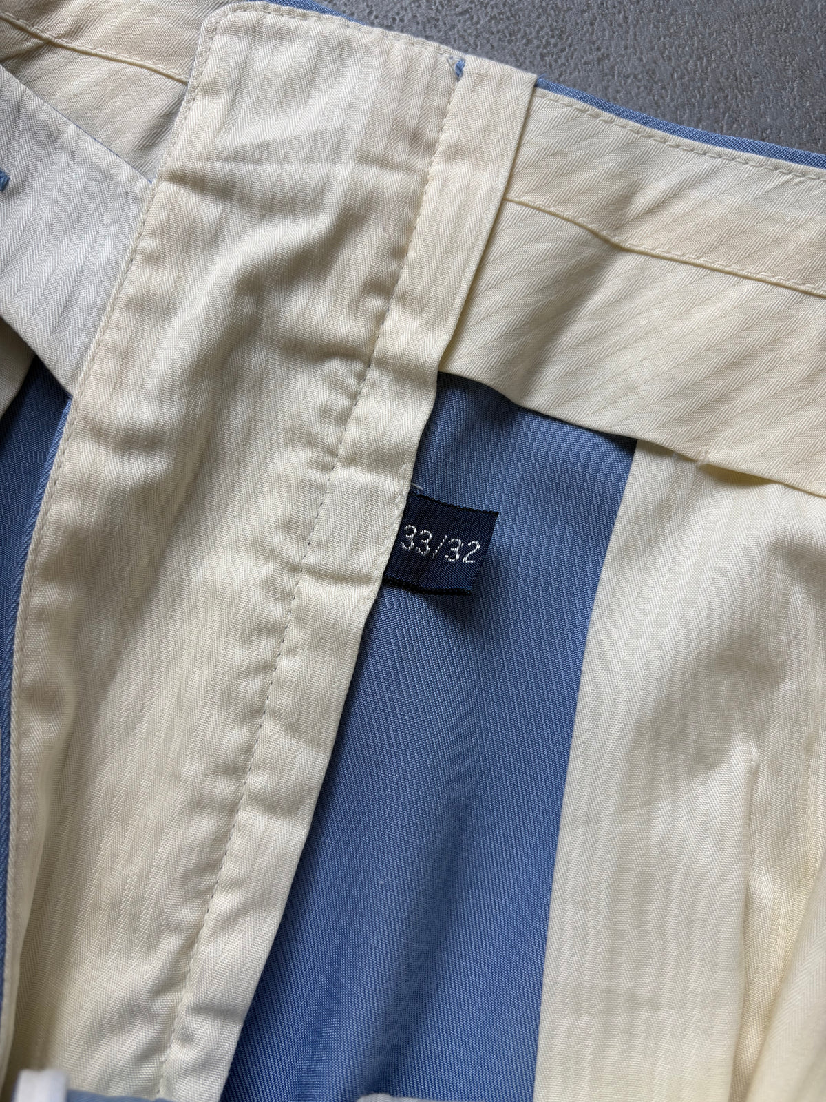 90's Polo Ralph Lauren silk × cotton slacks