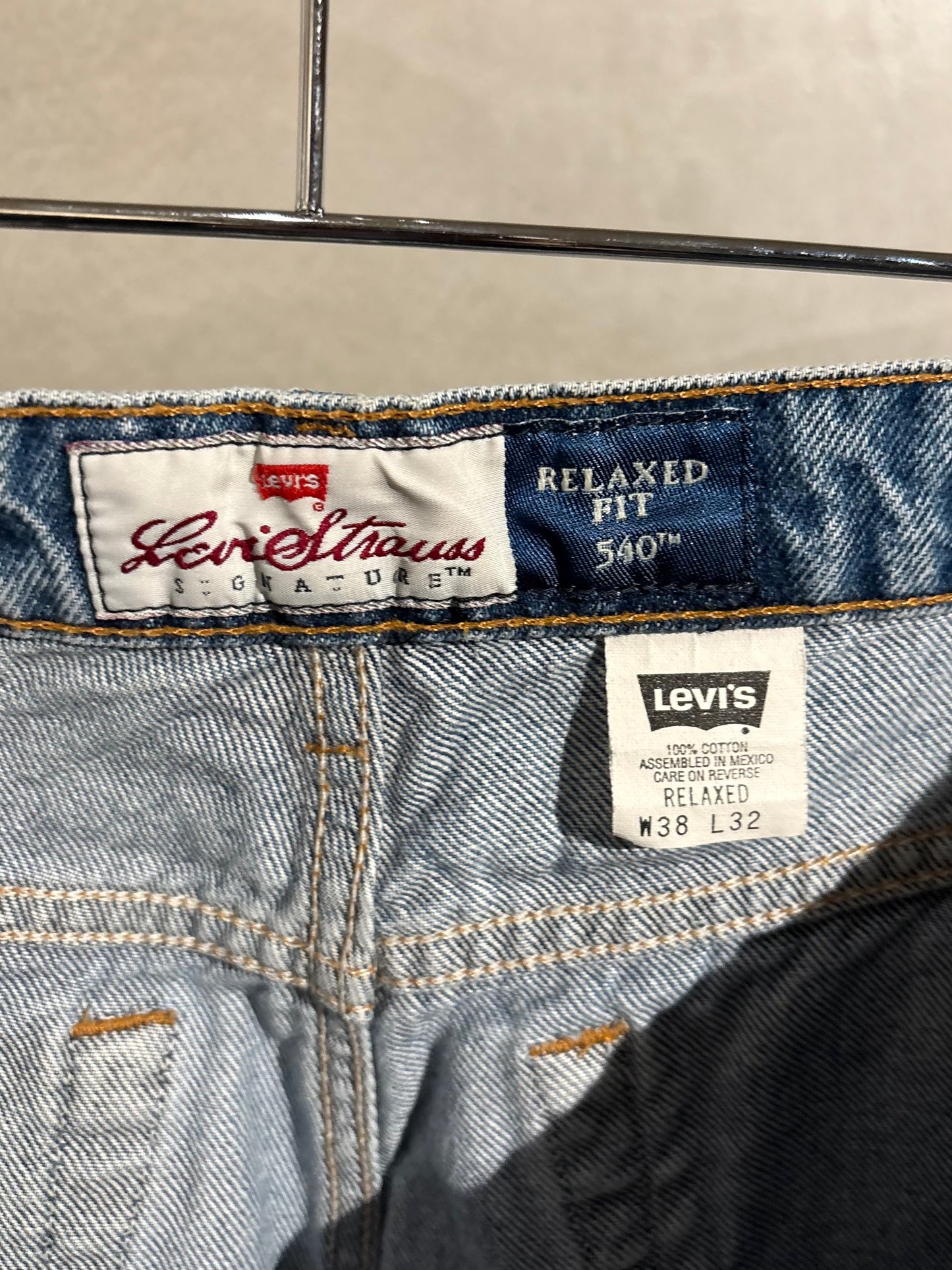 90's Levi's 540 denim pants “Made in MEXICO”
