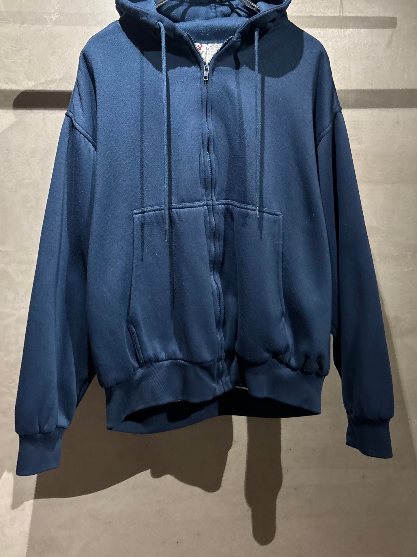 90's Franklin zip up sweat hoodie
