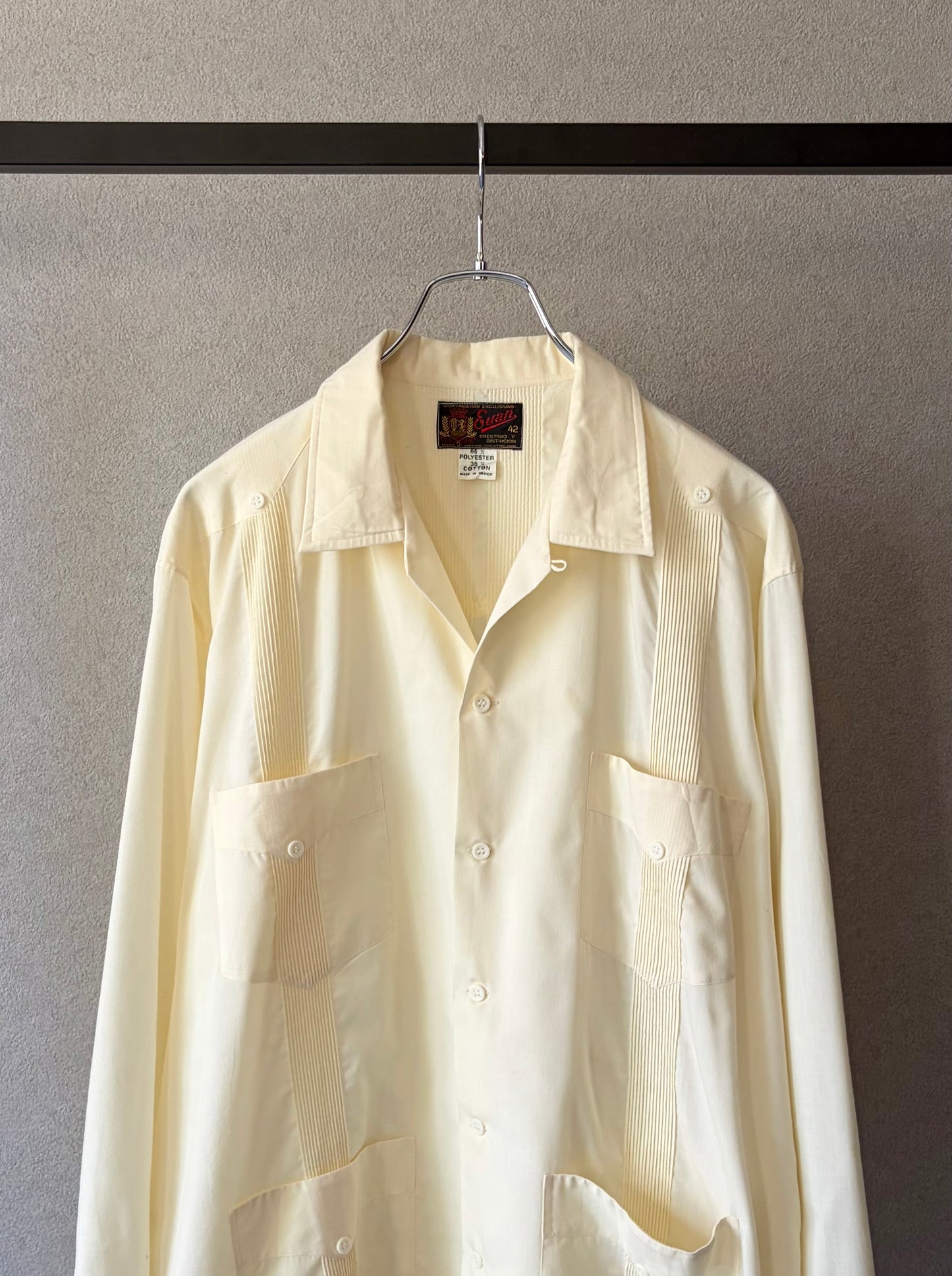 80's GUAN guayabera shirt