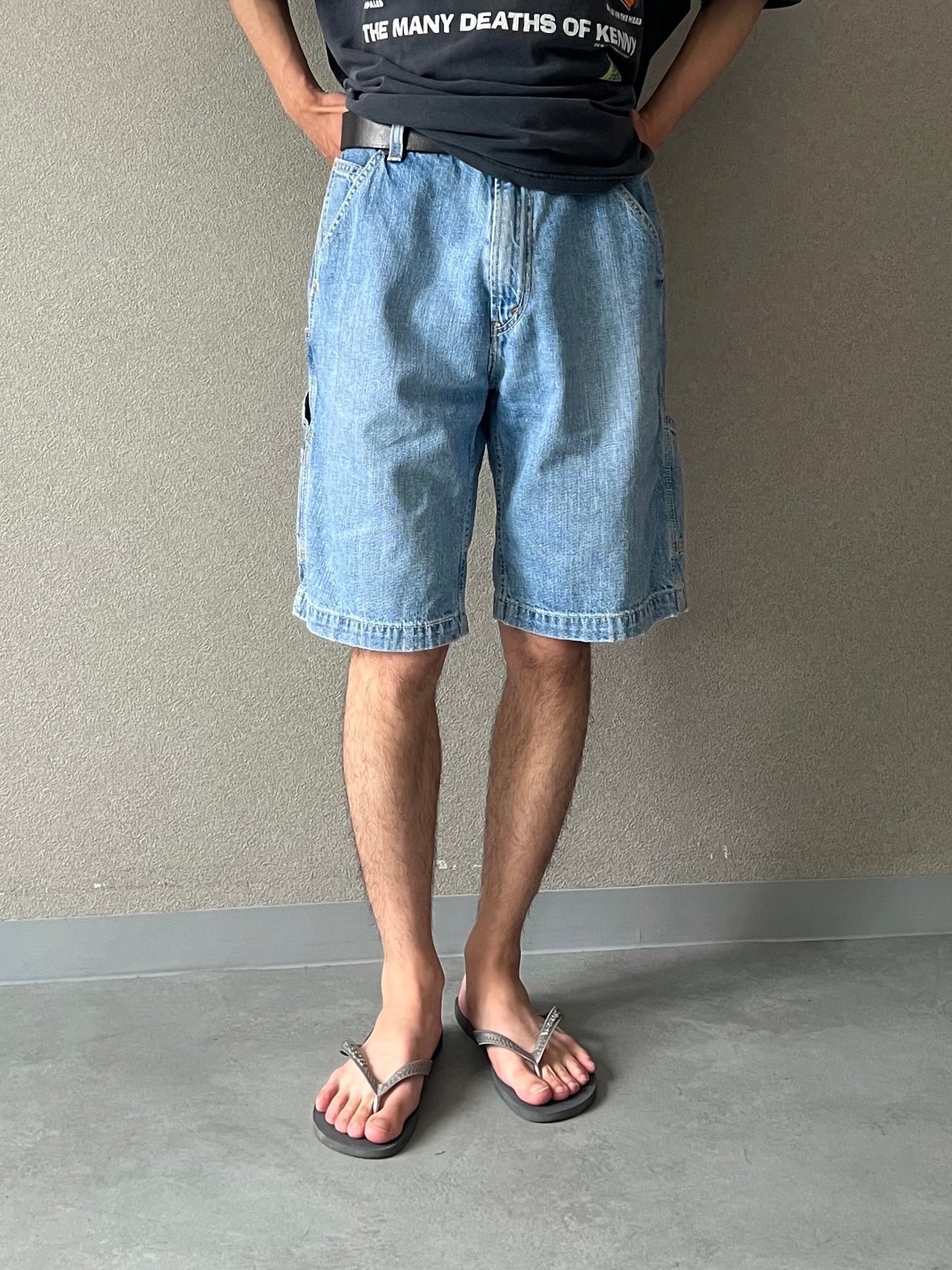 00's Levi's denim painter shorts