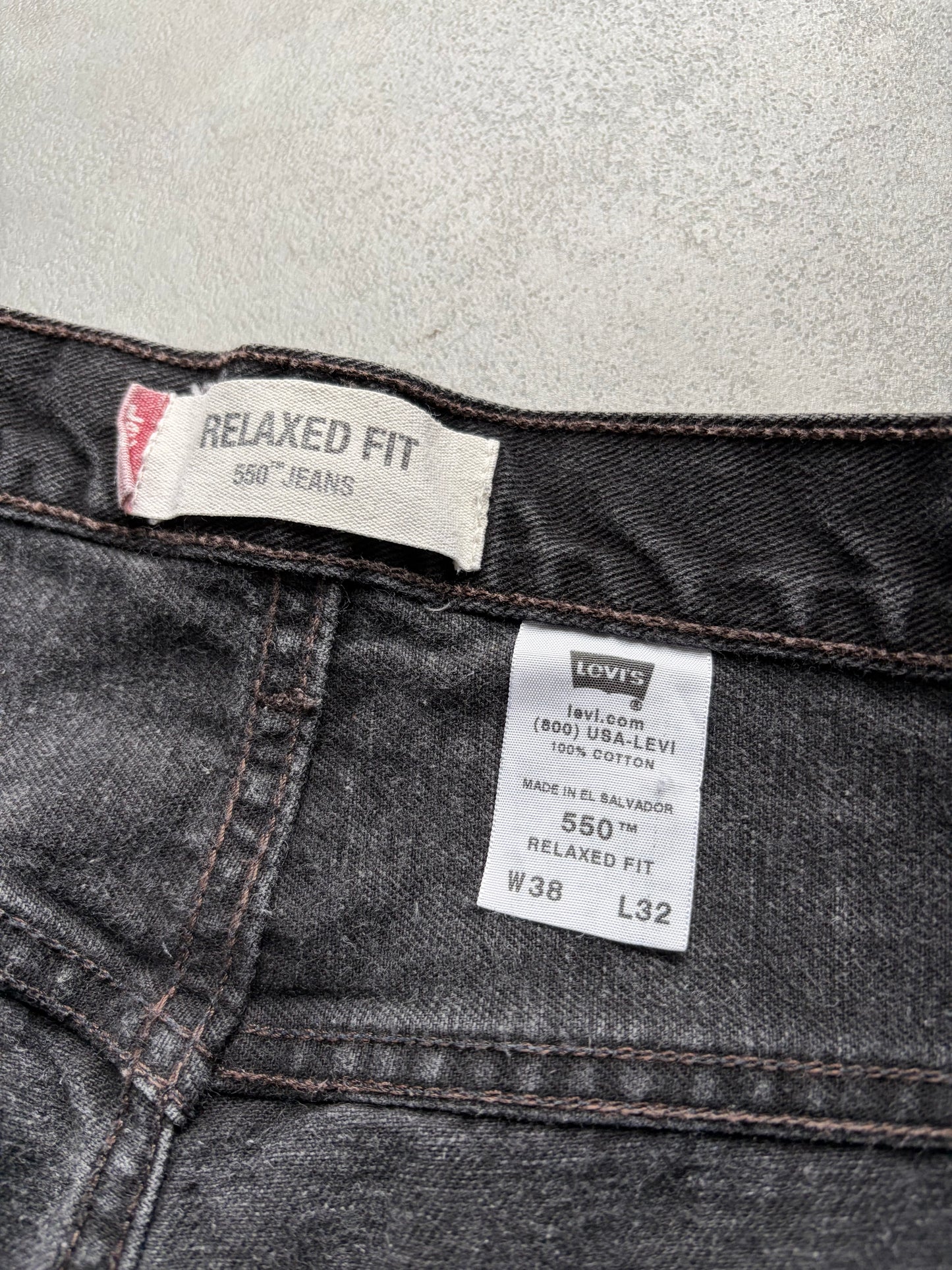 00's Levi's 550 denim pants