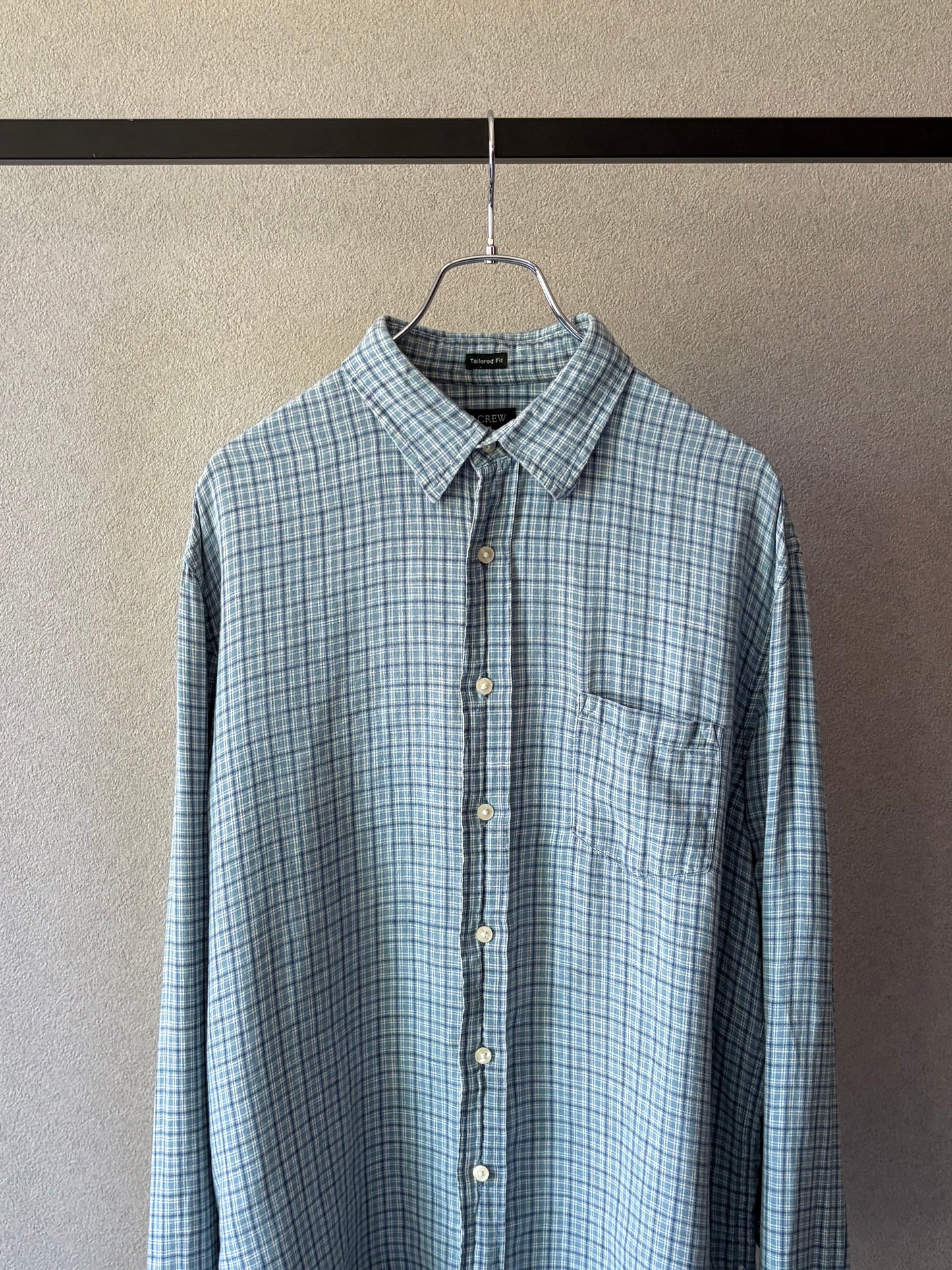 00's J.CREW linen shirt