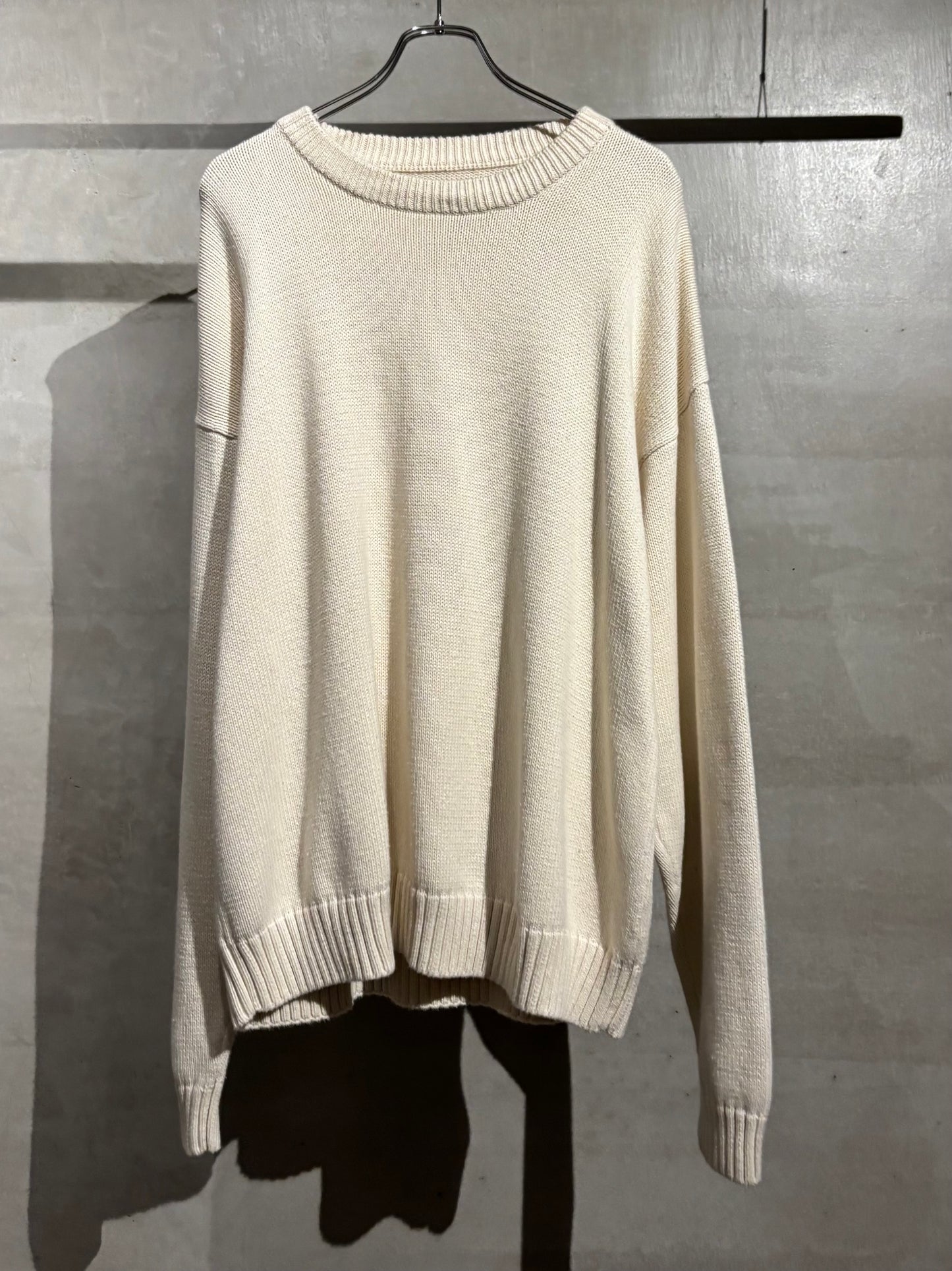 80's Eddie Bauer cotton knit sweater