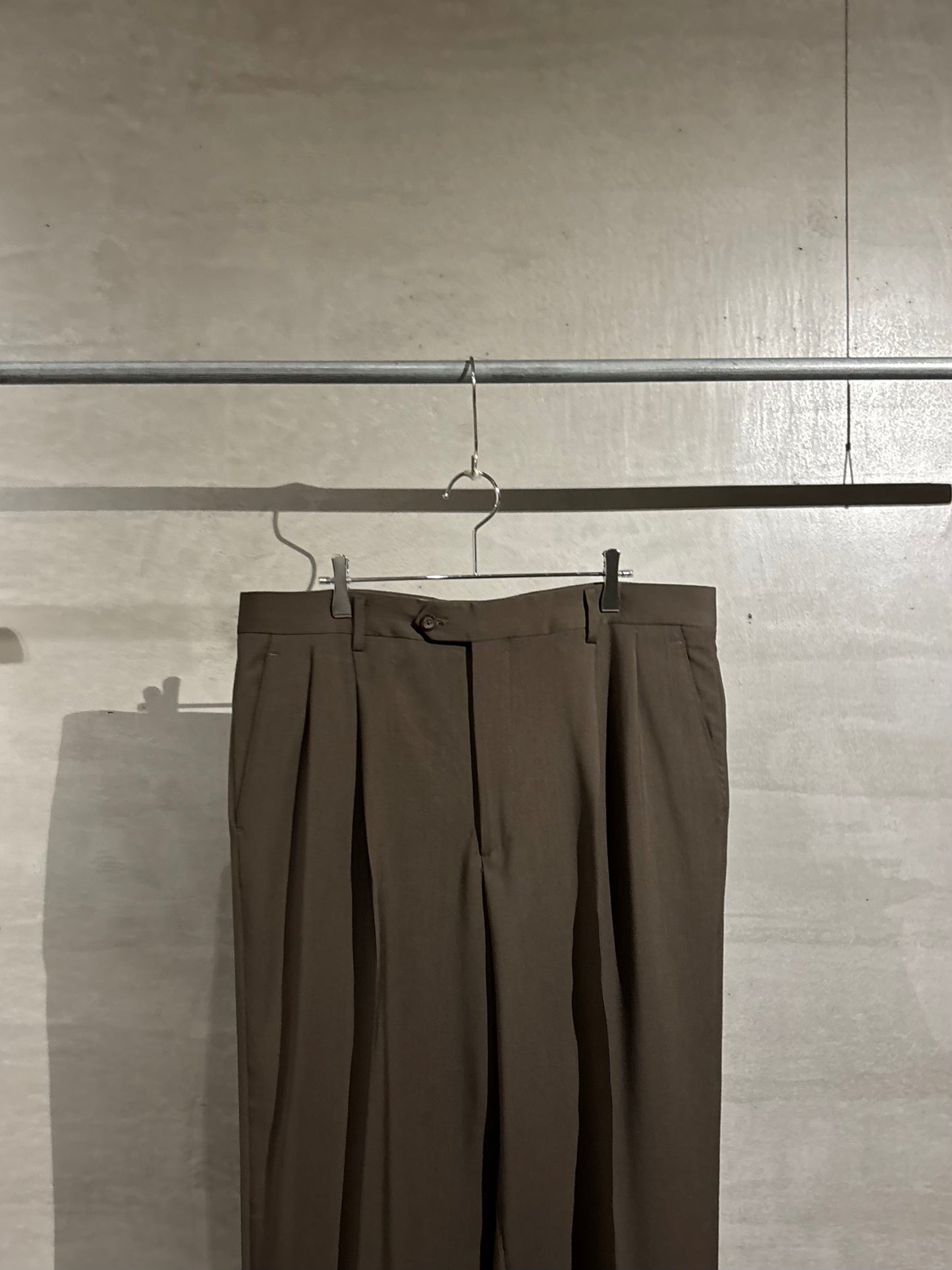 90's PRONT-UOMO wool slacks “Made in ITALY”