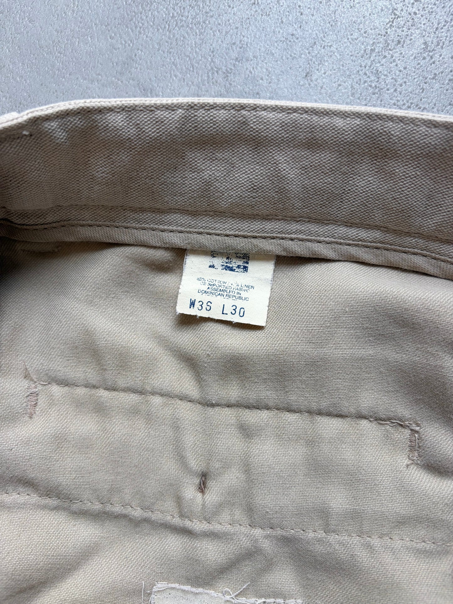 00's DOCKERS linen slacks