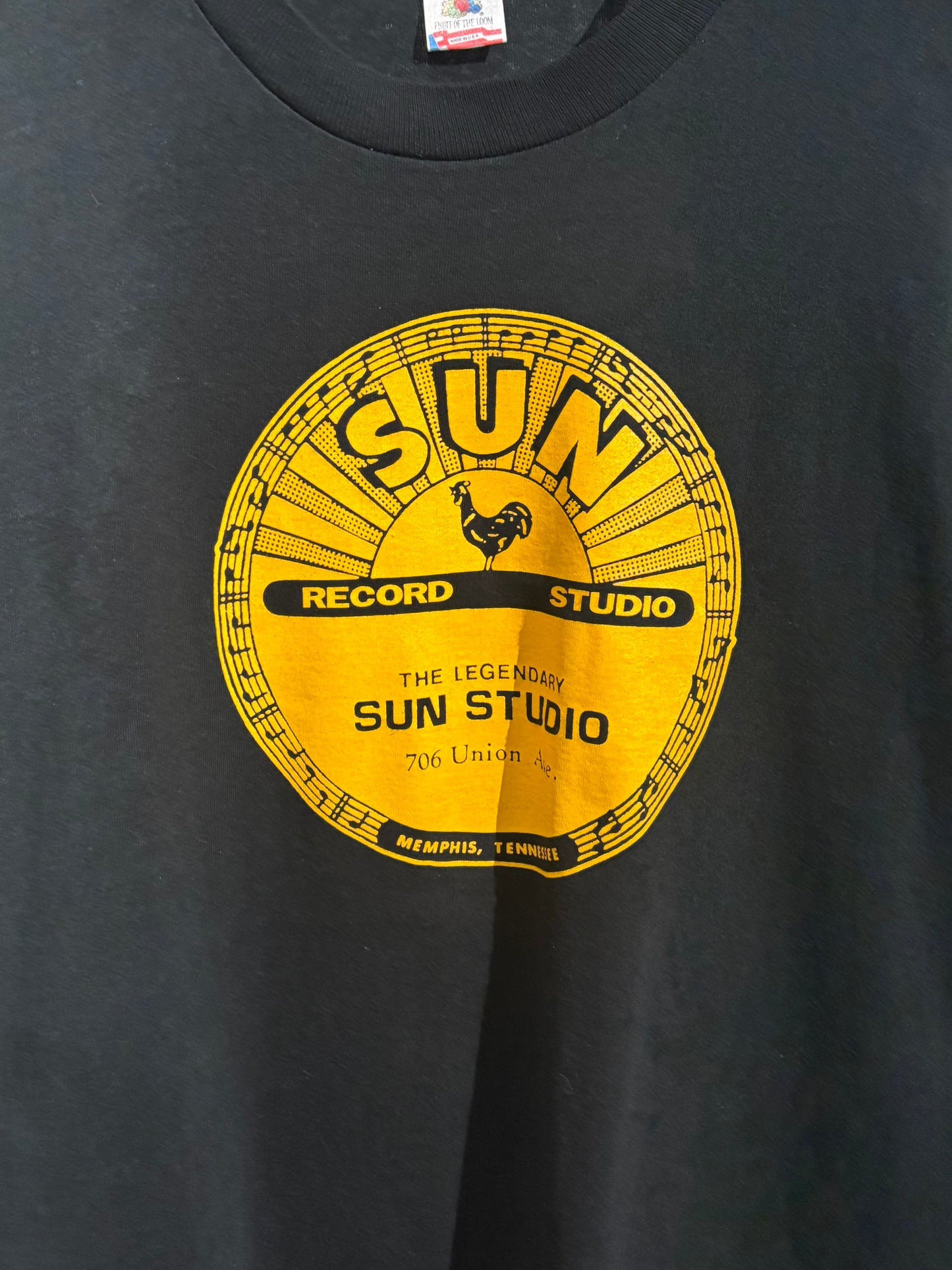 90's SUN RECORD music t-shirt "Made in USA"